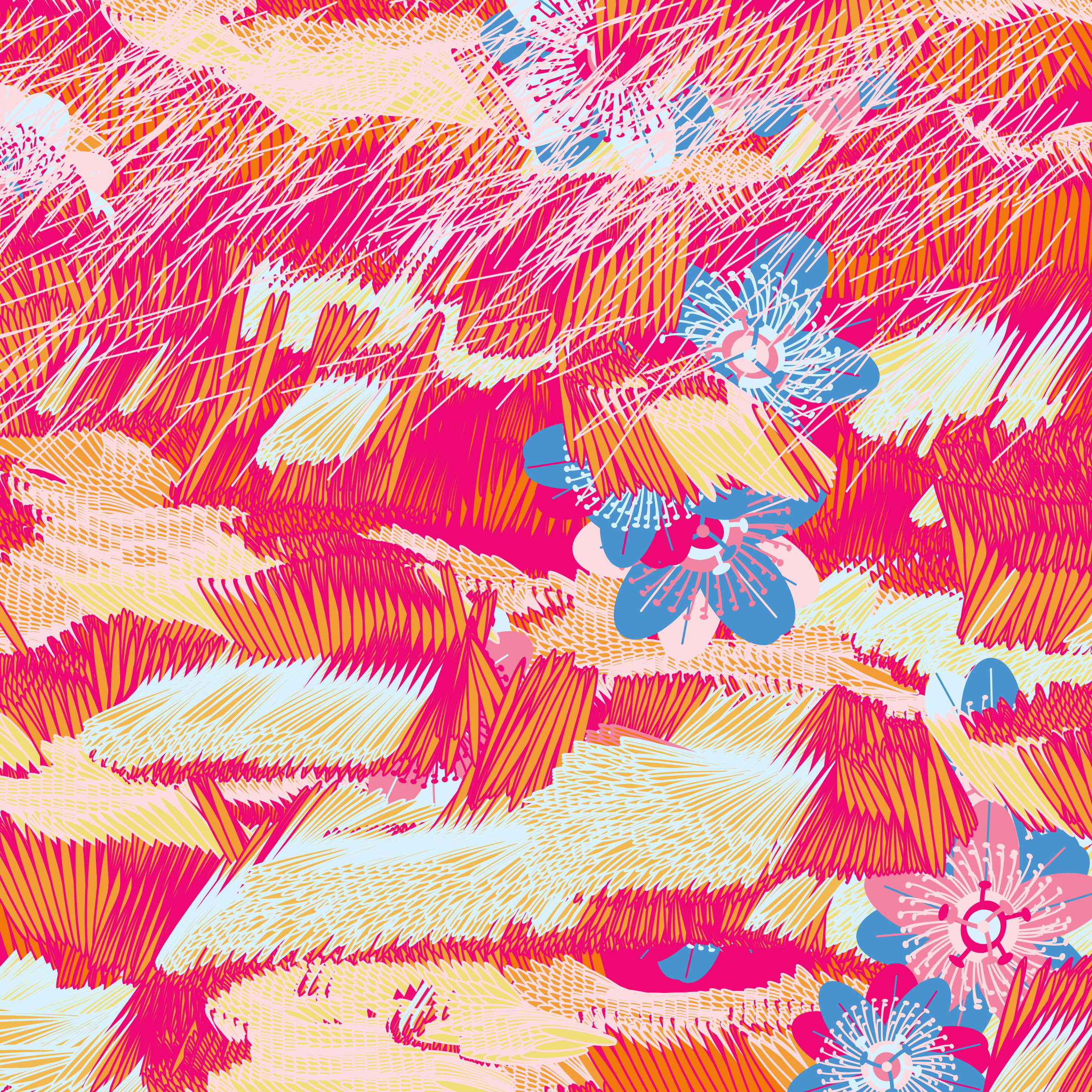 Art Blocks - Art Blocks v2 - Fragments of an Infinite Field #994 - NFT # 159000994