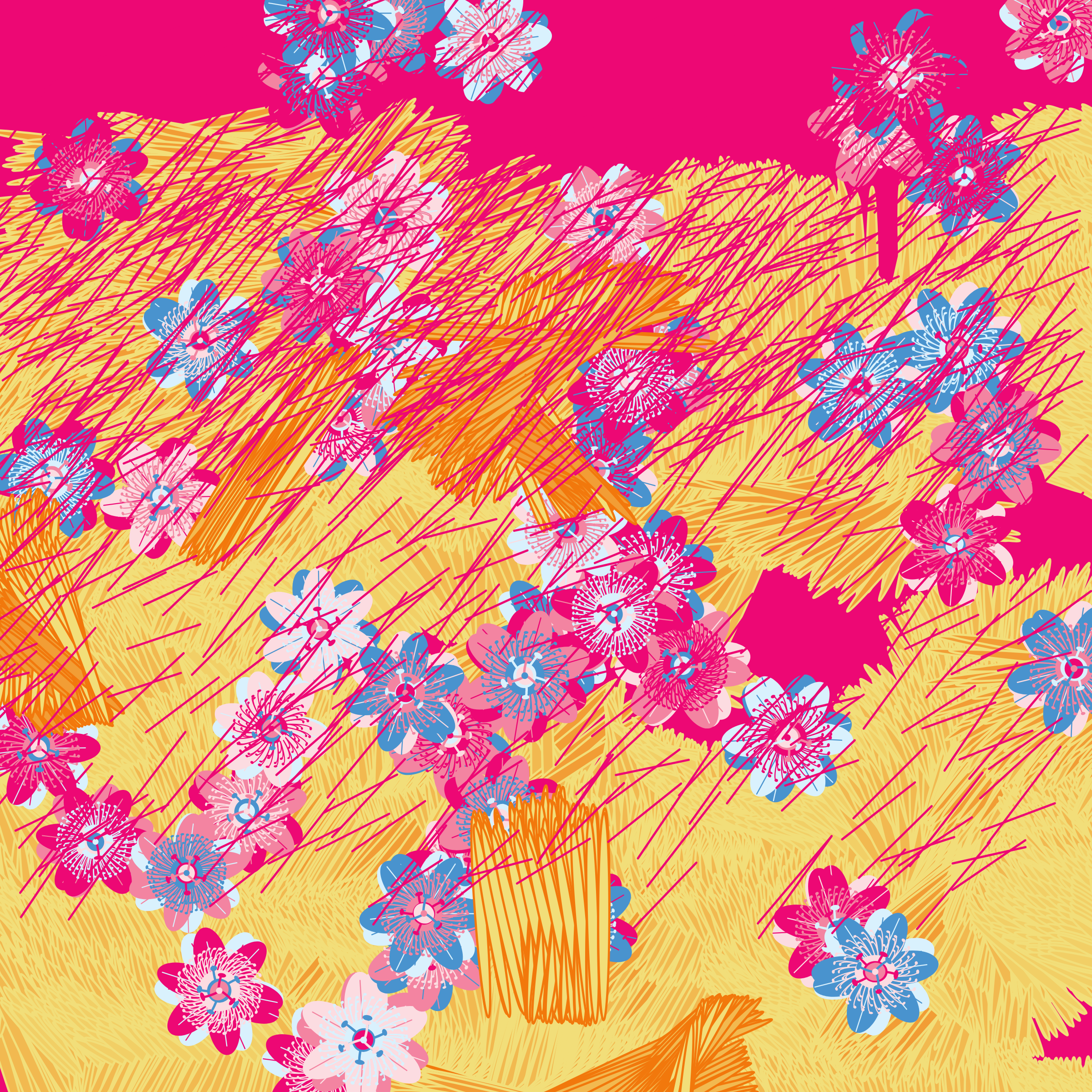 Art Blocks - Art Blocks v2 - Fragments of an Infinite Field #1008 - NFT # 159001008