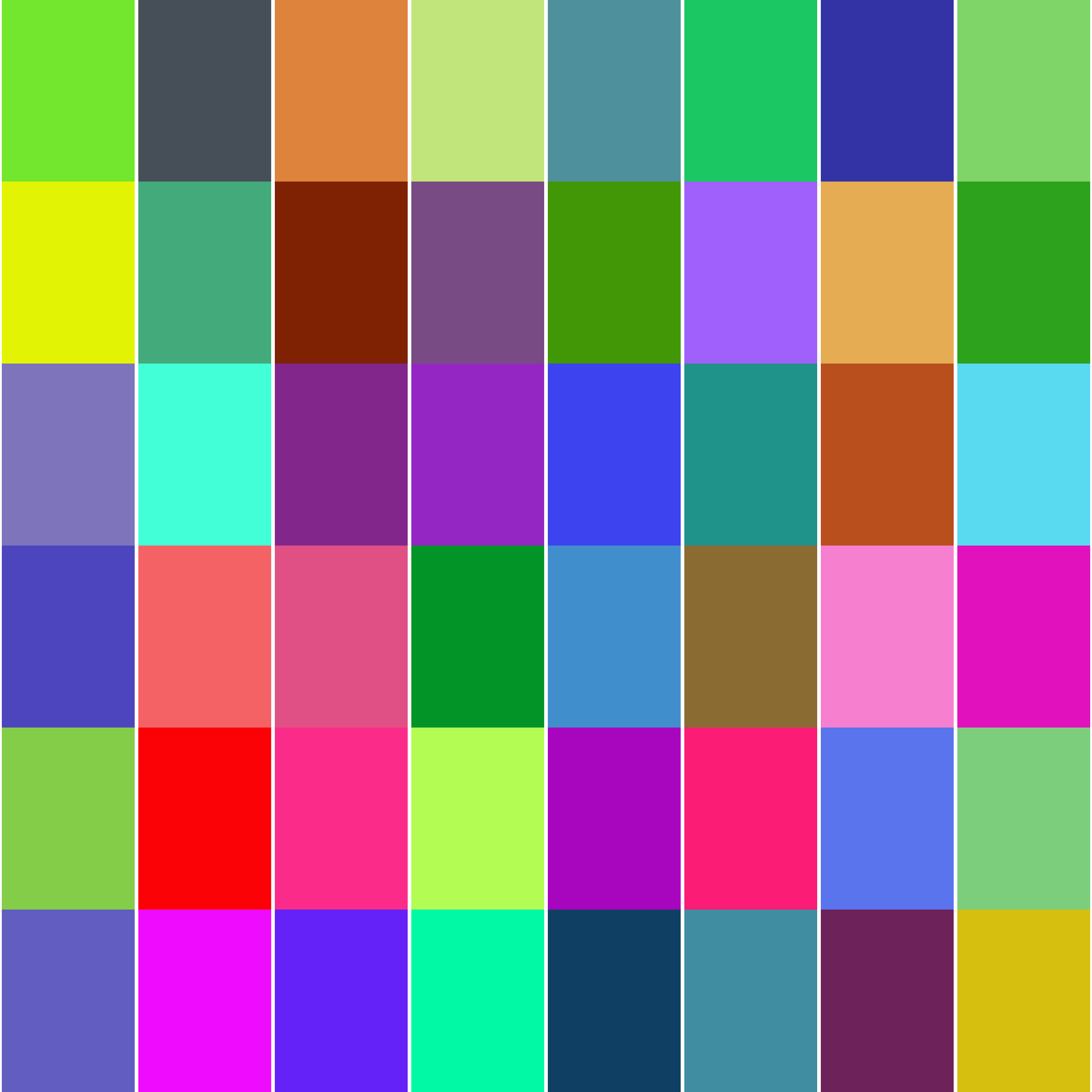 Art Blocks - Art Blocks v2 - Color Study #18 - NFT # 16000018