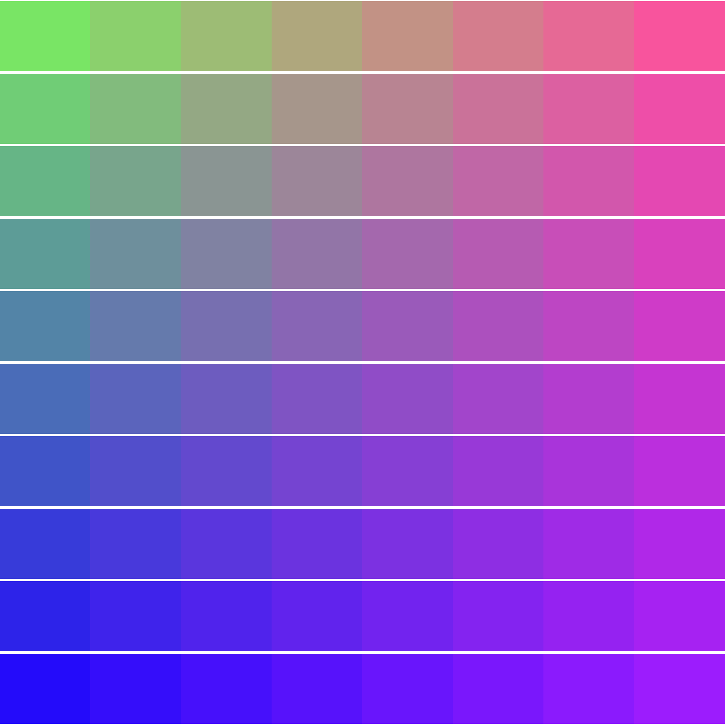 Art Blocks - Art Blocks v2 - Color Study #69 - NFT # 16000069