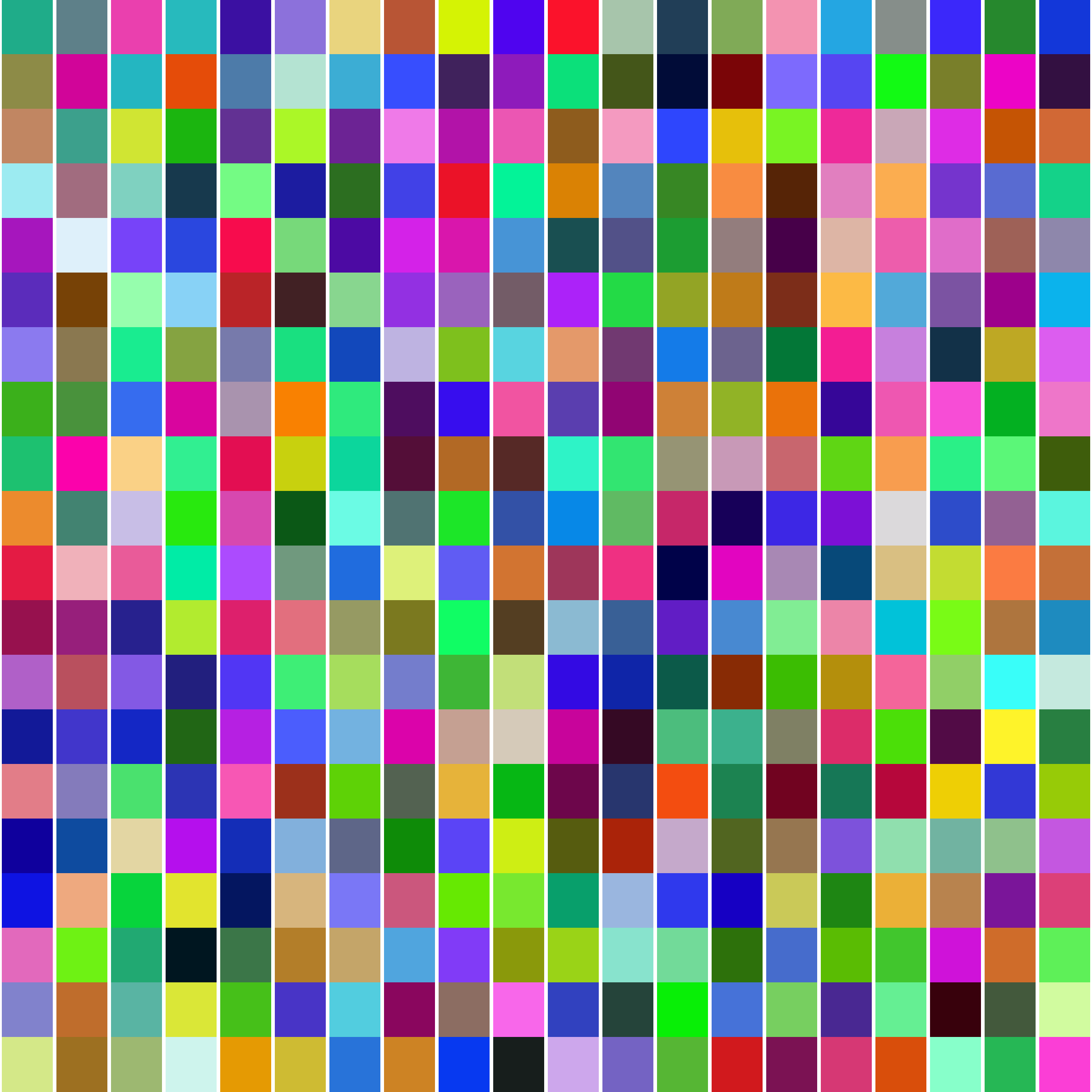 Art Blocks - Art Blocks v2 - Color Study #106 - NFT # 16000106