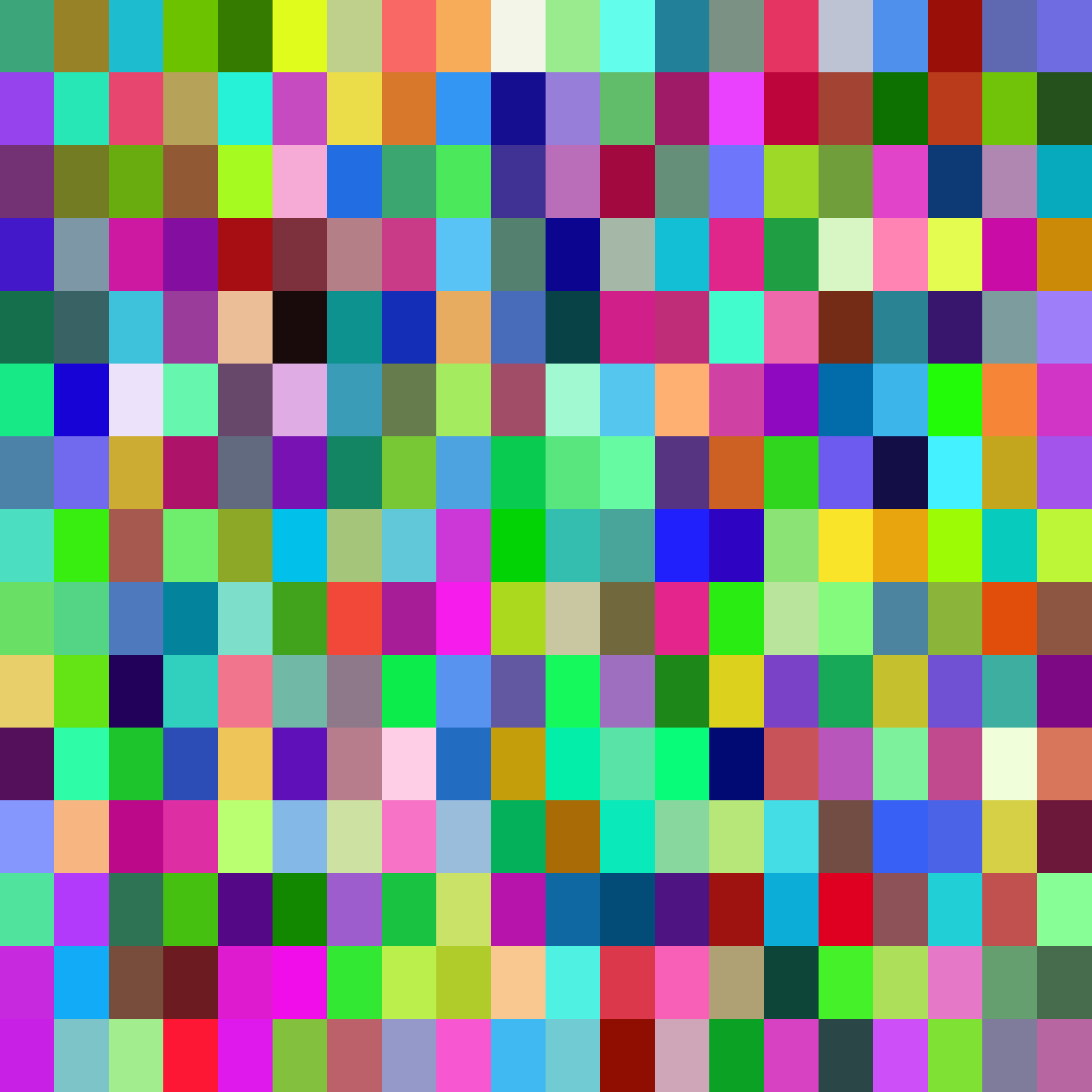 Art Blocks - Art Blocks v2 - Color Study #143 - NFT # 16000143