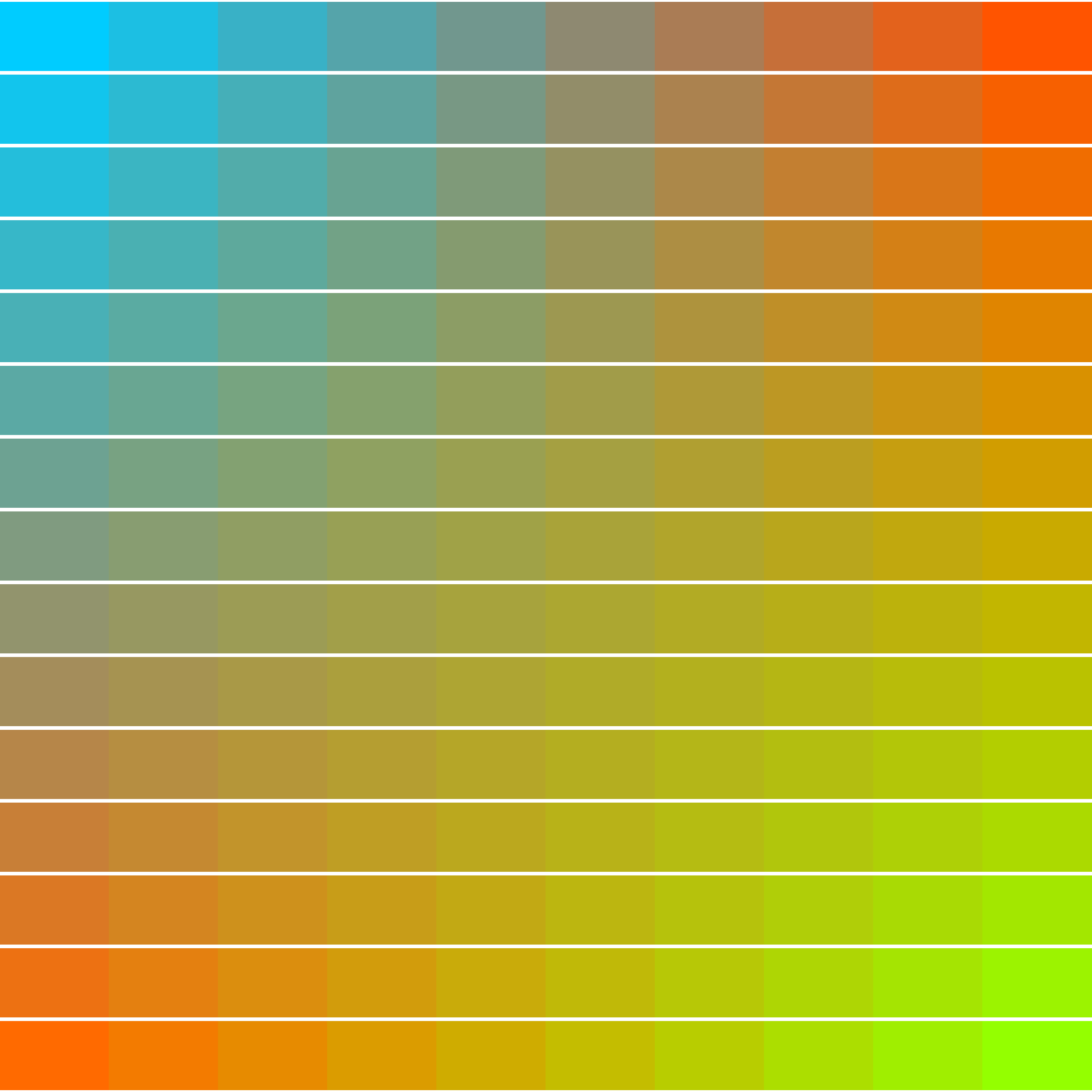 Art Blocks - Art Blocks v2 - Color Study #208 - NFT # 16000208