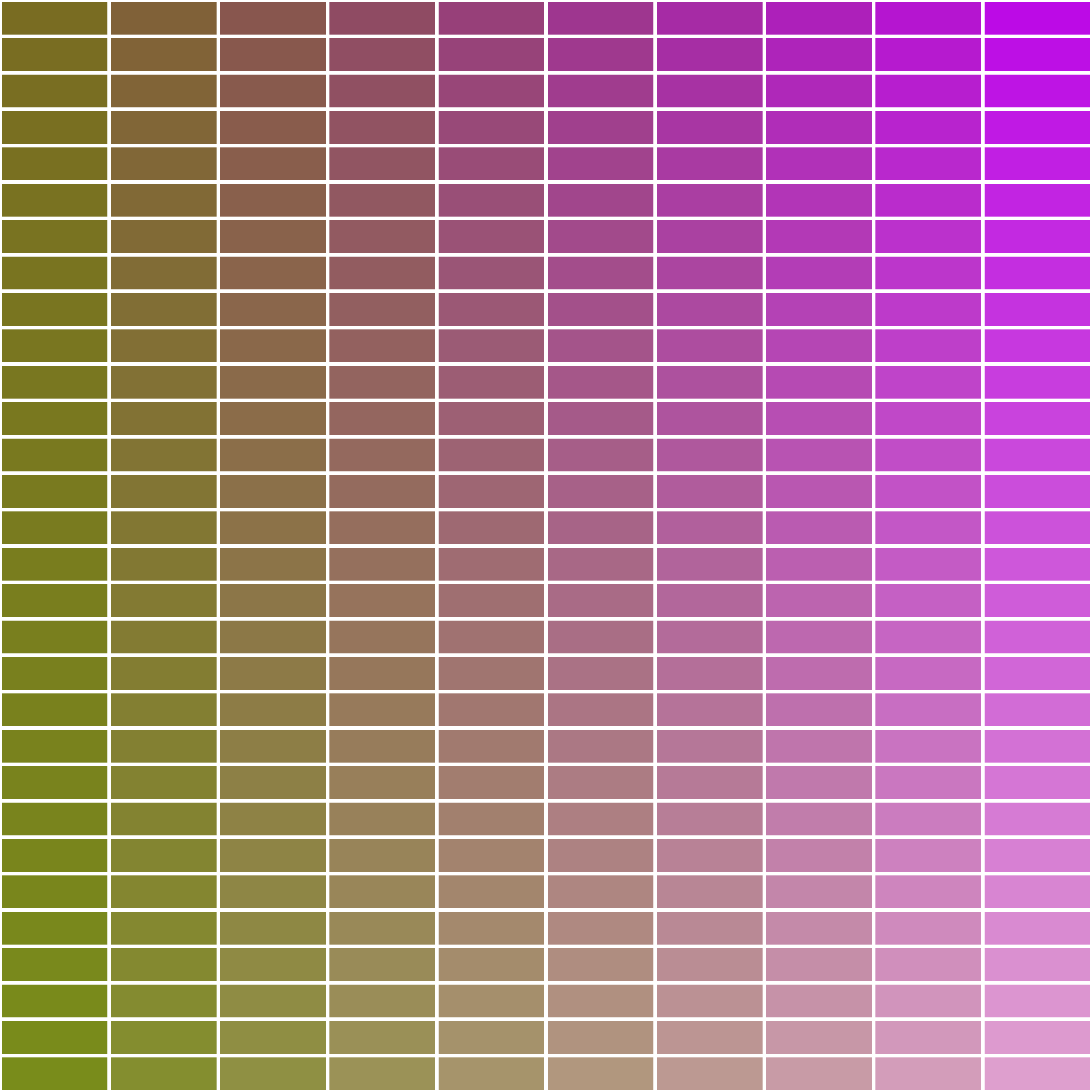 Art Blocks - Art Blocks v2 - Color Study #288 - NFT # 16000288