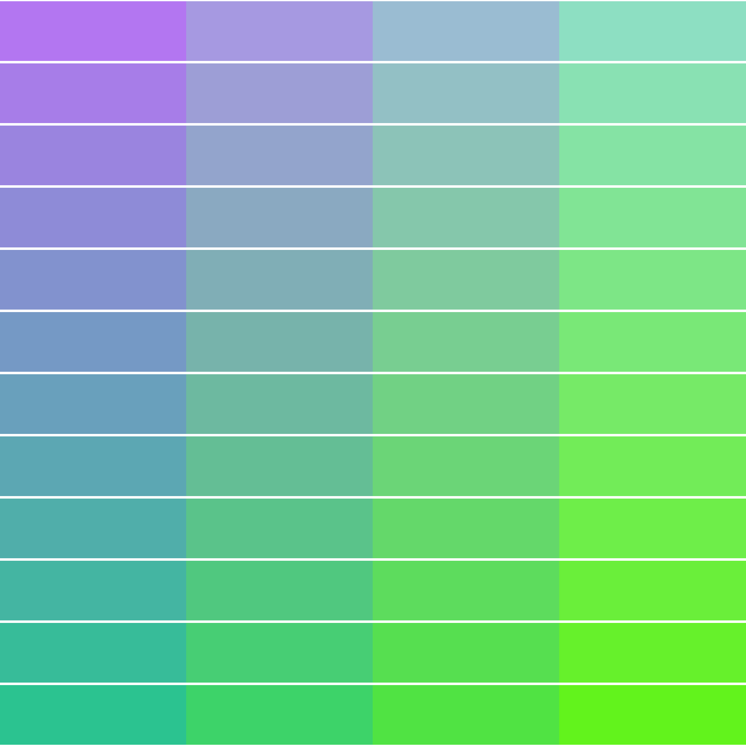 Art Blocks - Art Blocks v2 - Color Study #295 - NFT # 16000295