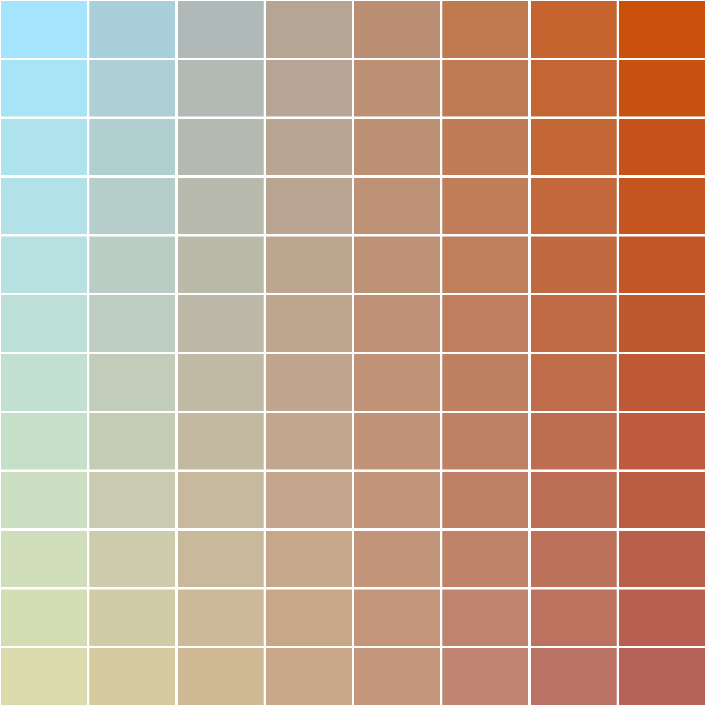 Art Blocks - Art Blocks v2 - Color Study #307 - NFT # 16000307