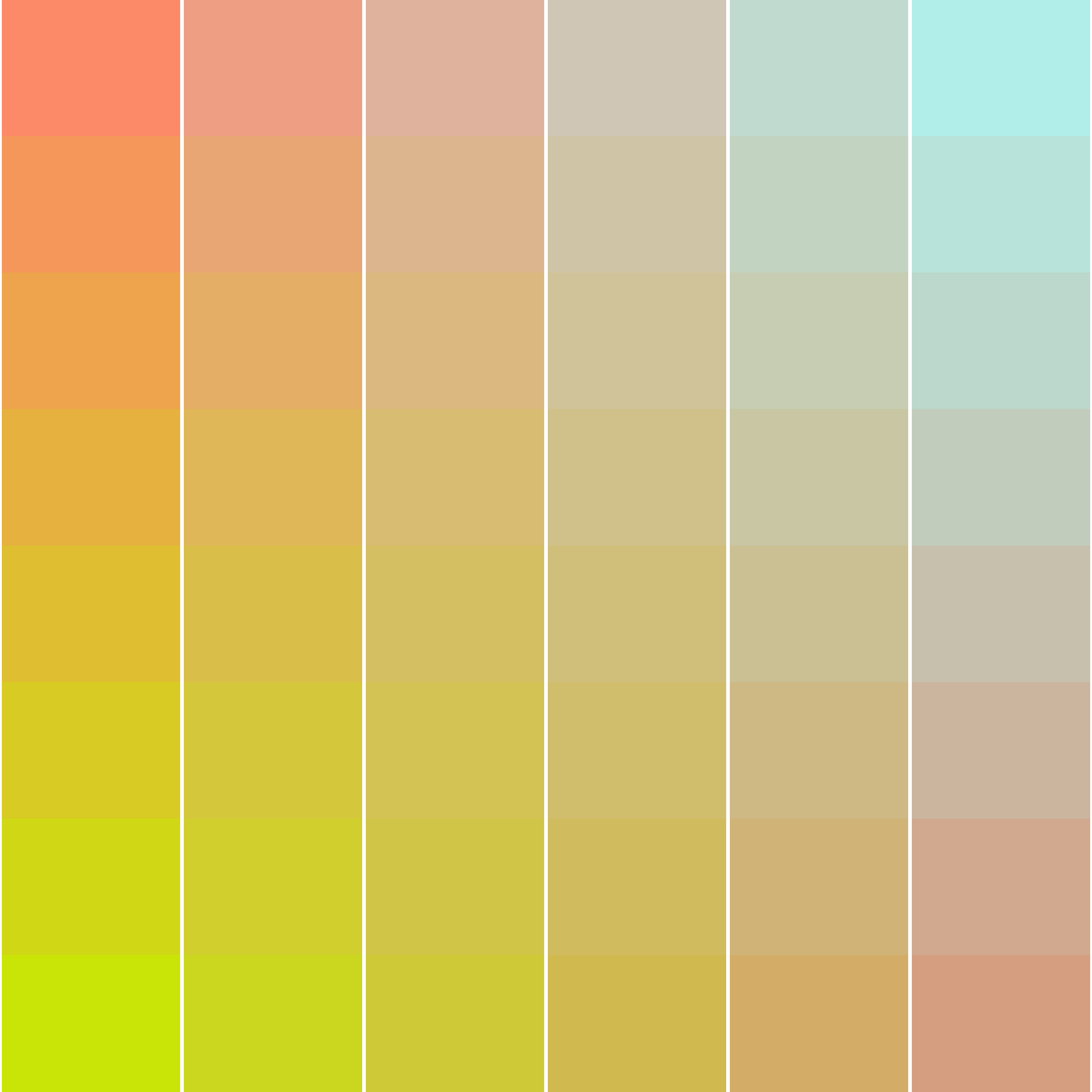 Art Blocks - Art Blocks v2 - Color Study #358 - NFT # 16000358