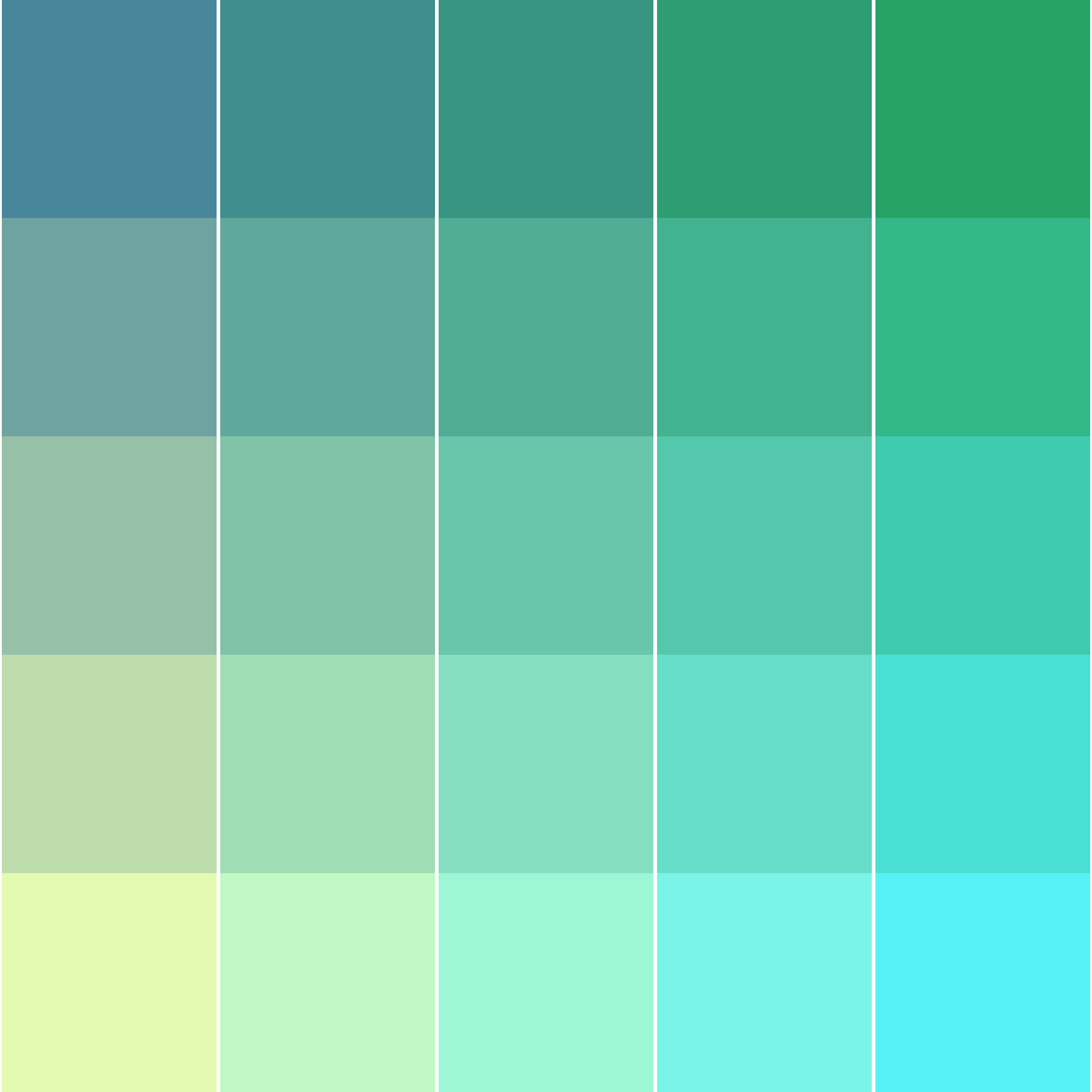 Art Blocks - Art Blocks v2 - Color Study #390 - NFT # 16000390