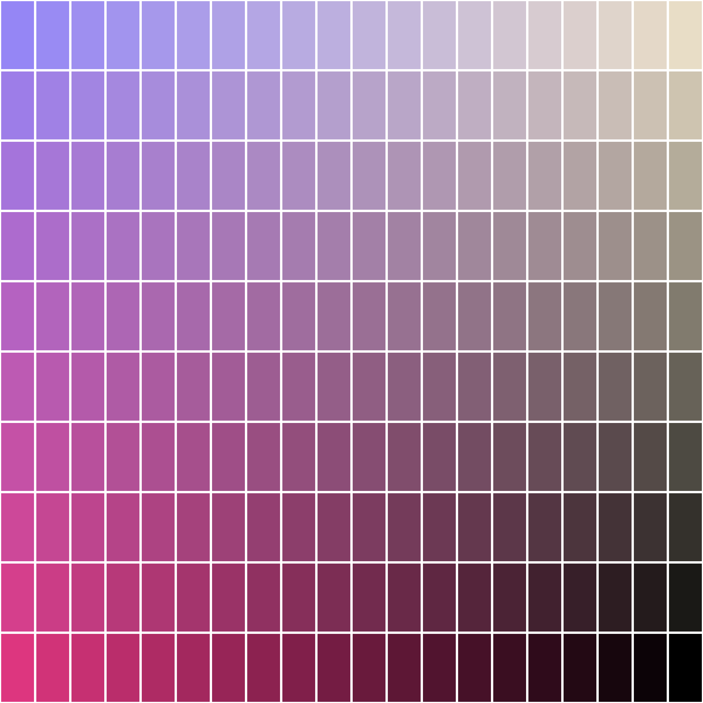 Art Blocks - Art Blocks v2 - Color Study #416 - NFT # 16000416