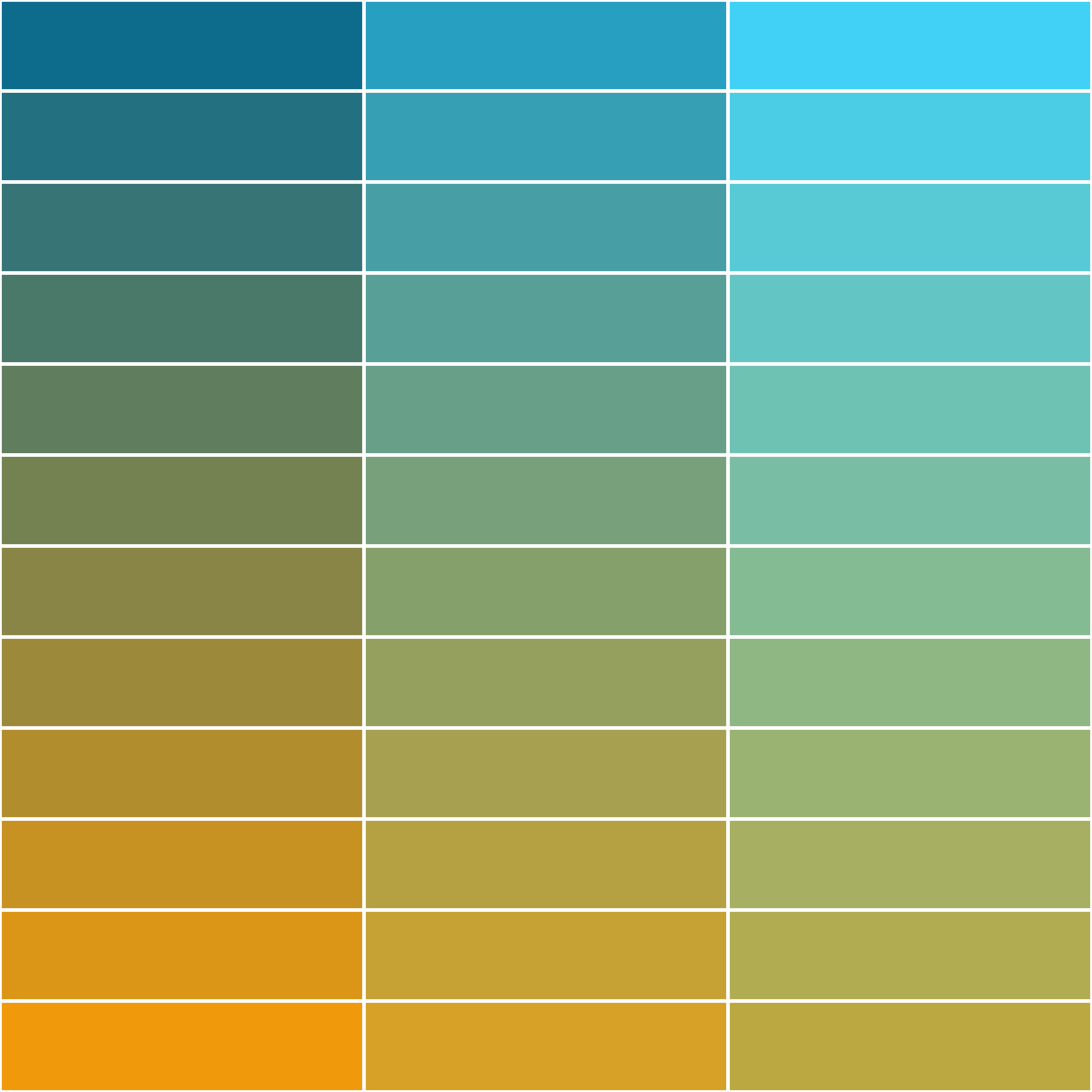 Art Blocks - Art Blocks v2 - Color Study #520 - NFT # 16000520