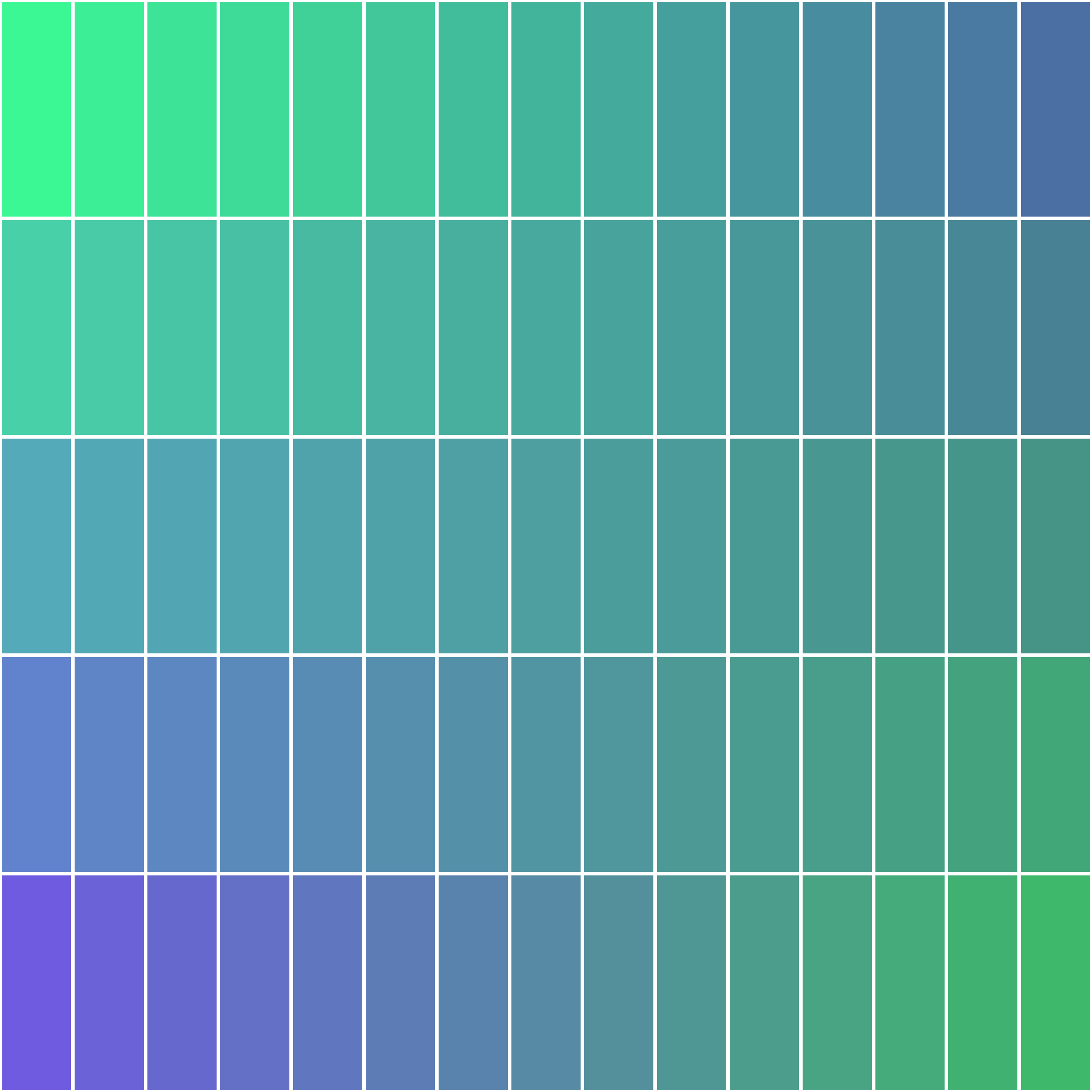 Art Blocks - Art Blocks v2 - Color Study #545 - NFT # 16000545