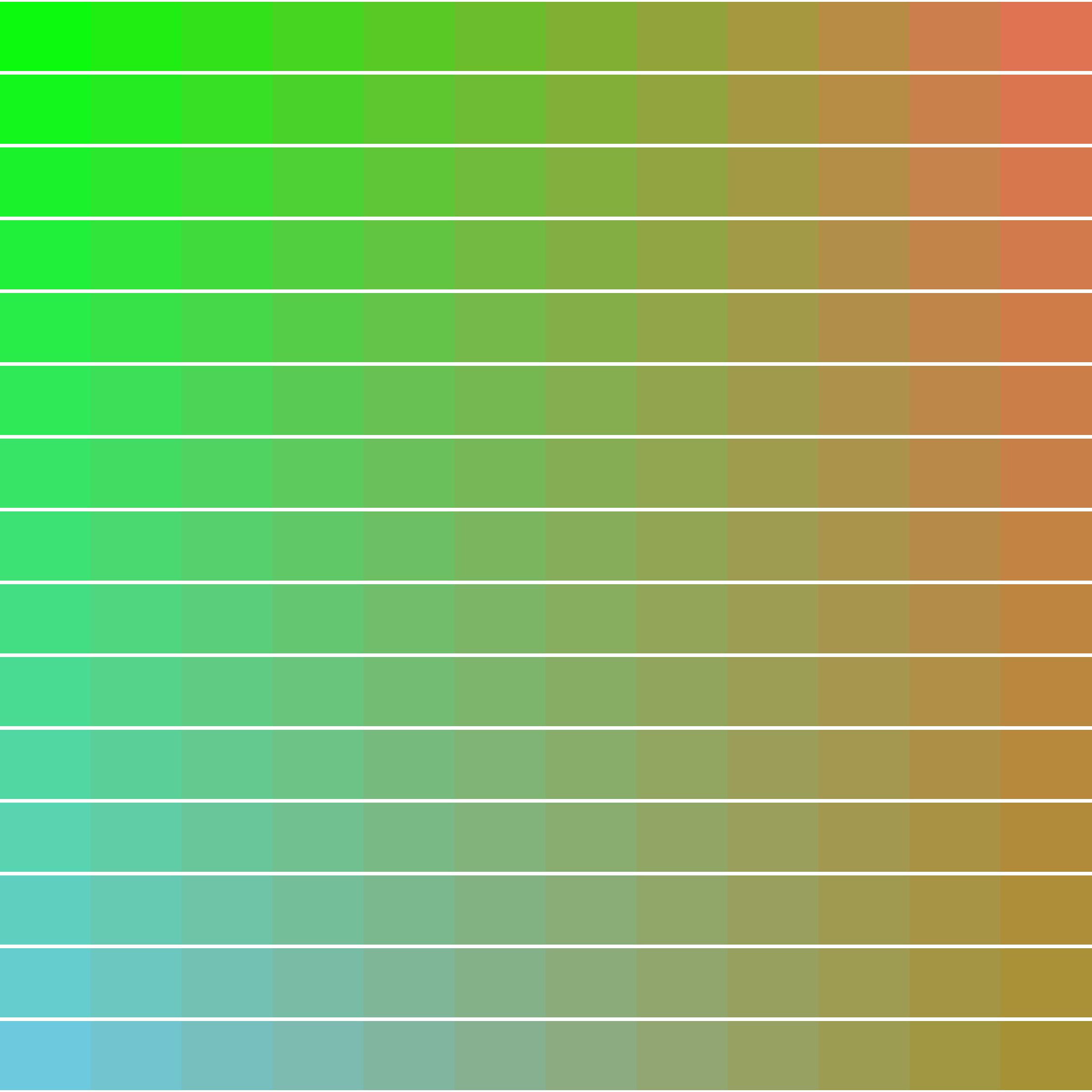 Art Blocks - Art Blocks v2 - Color Study #581 - NFT # 16000581