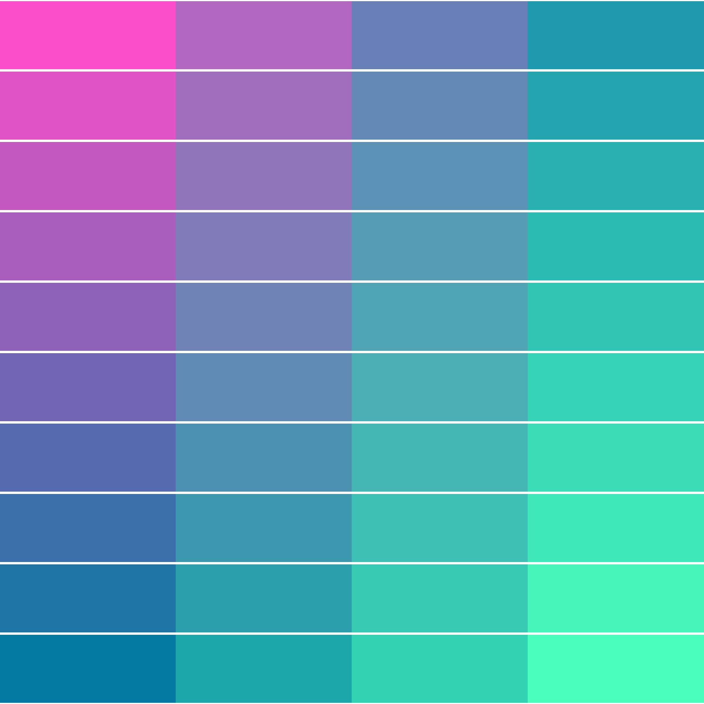 Art Blocks - Art Blocks v2 - Color Study #618 - NFT # 16000618