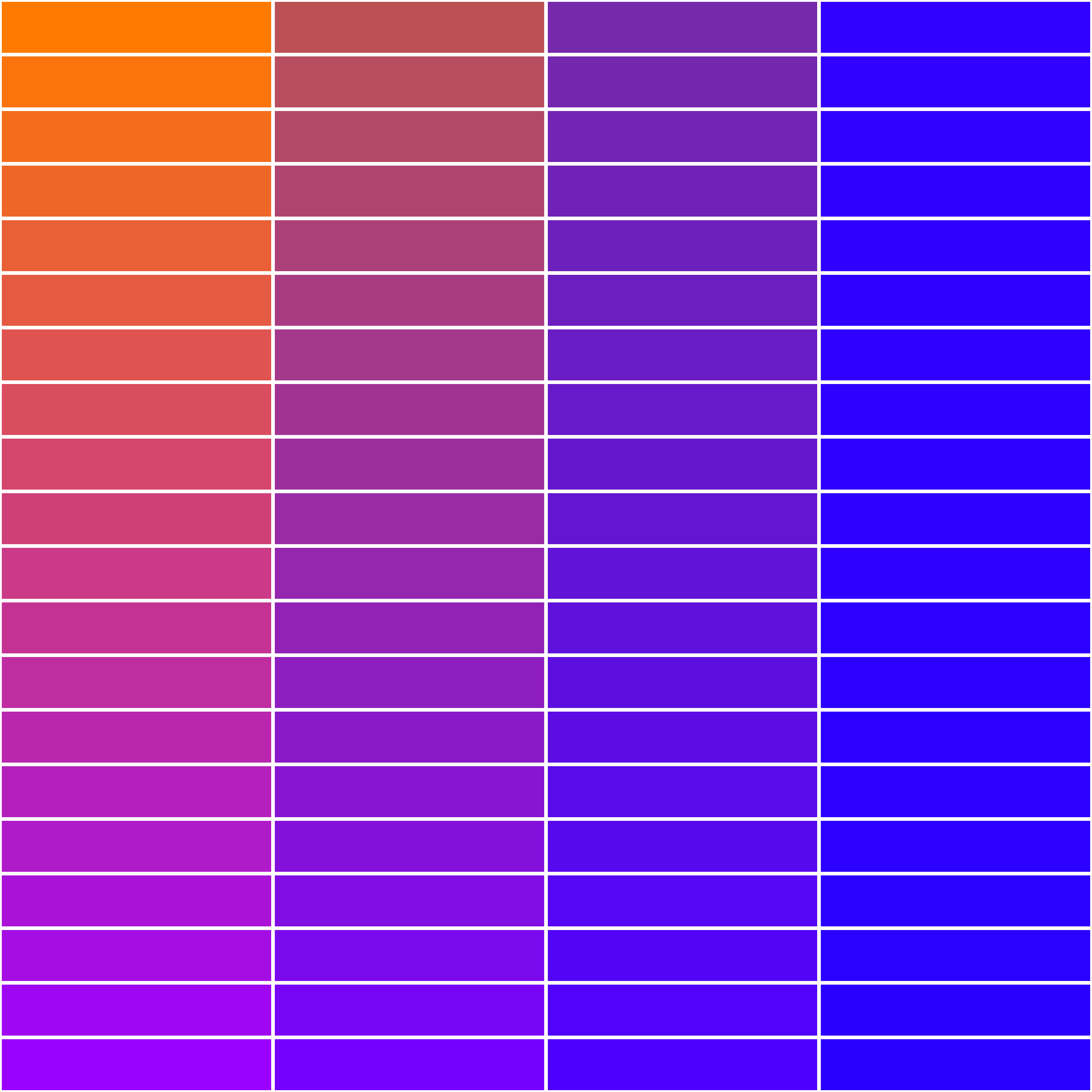 Art Blocks - Art Blocks v2 - Color Study #632 - NFT # 16000632