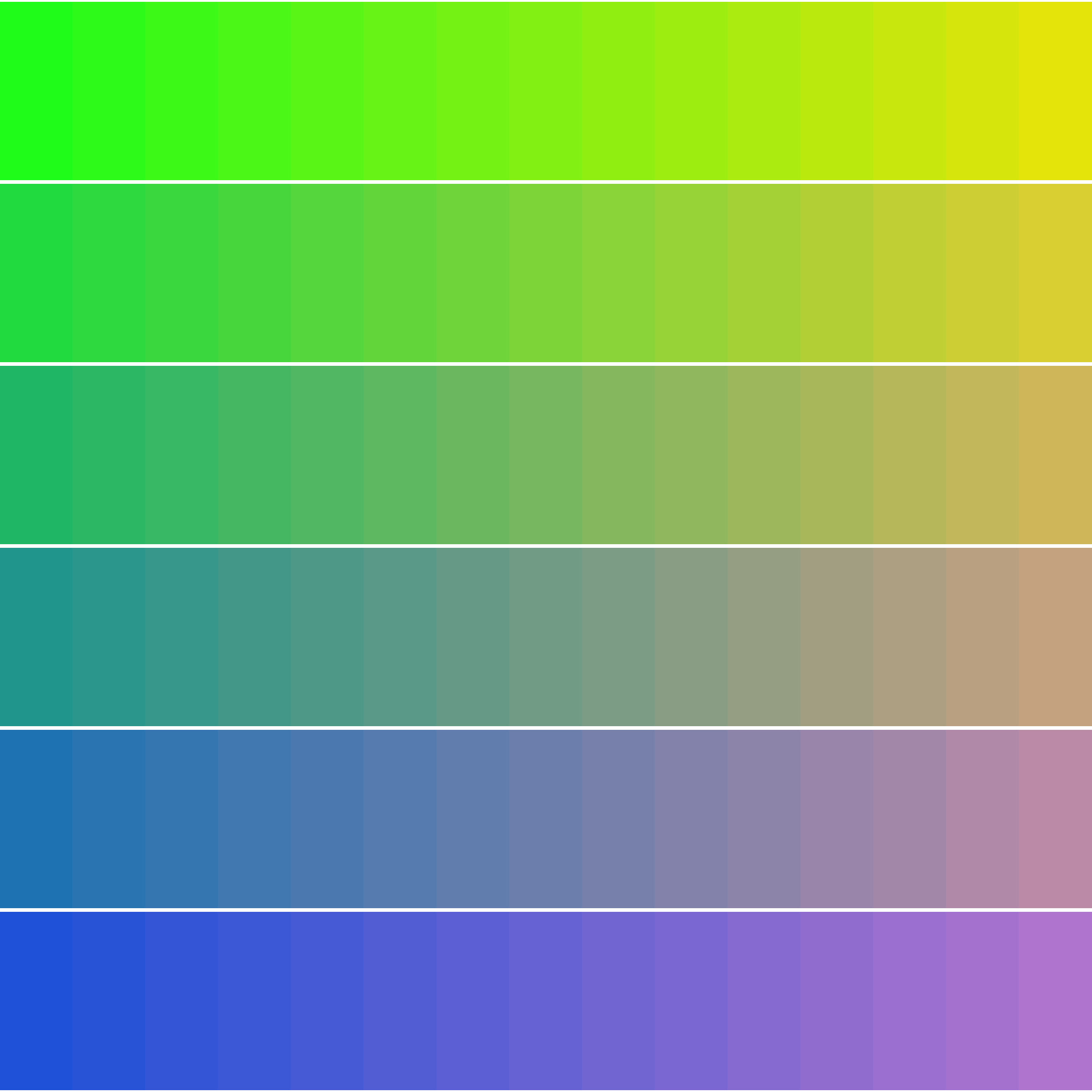 Art Blocks - Art Blocks v2 - Color Study #676 - NFT # 16000676