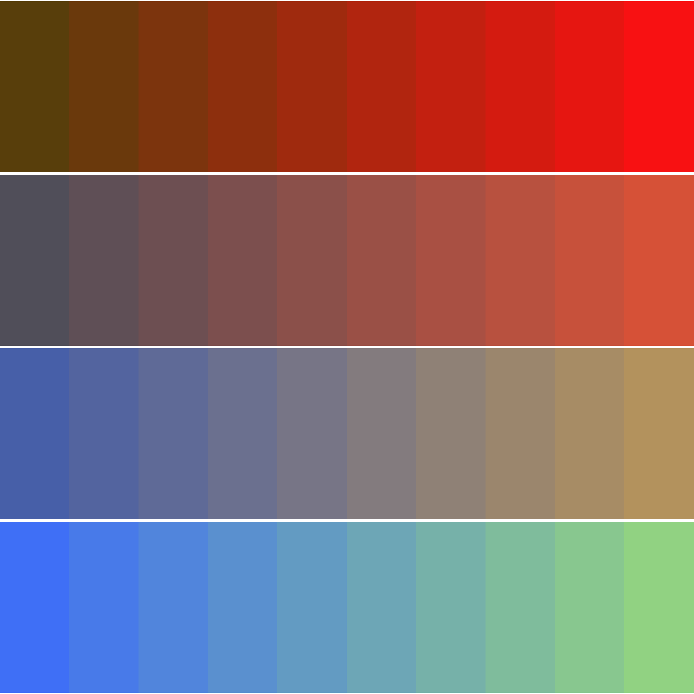 Art Blocks - Art Blocks v2 - Color Study #684 - NFT # 16000684