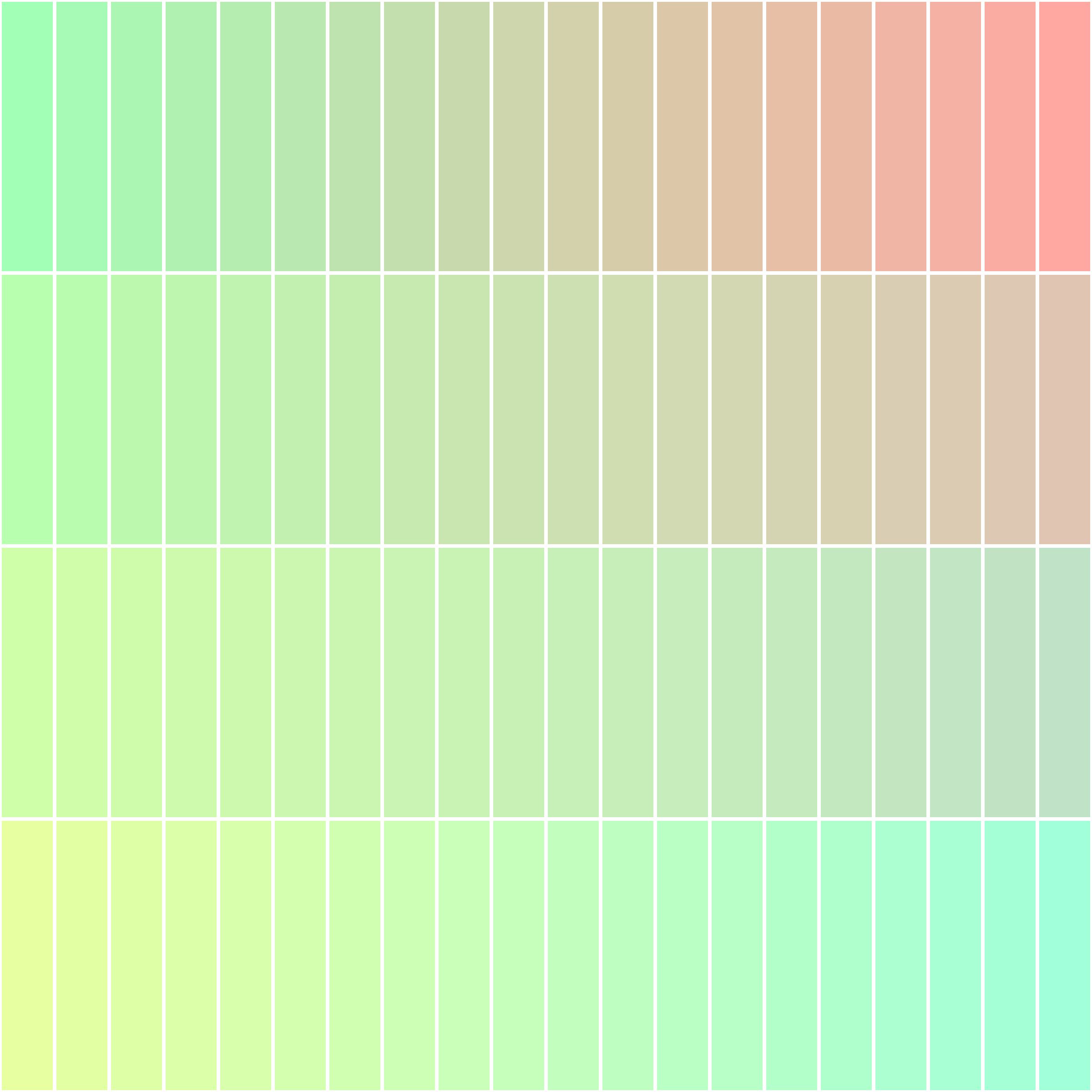 Art Blocks - Art Blocks v2 - Color Study #719 - NFT # 16000719