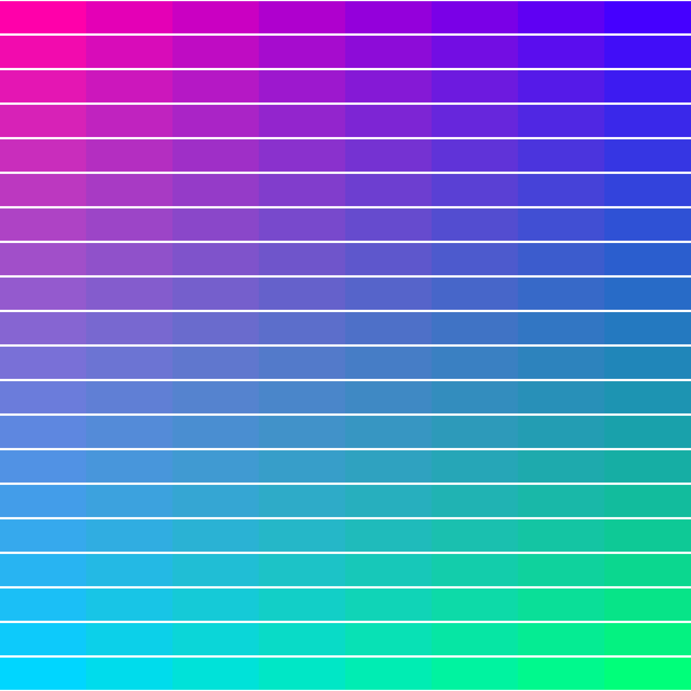 Art Blocks - Art Blocks v2 - Color Study #723 - NFT # 16000723
