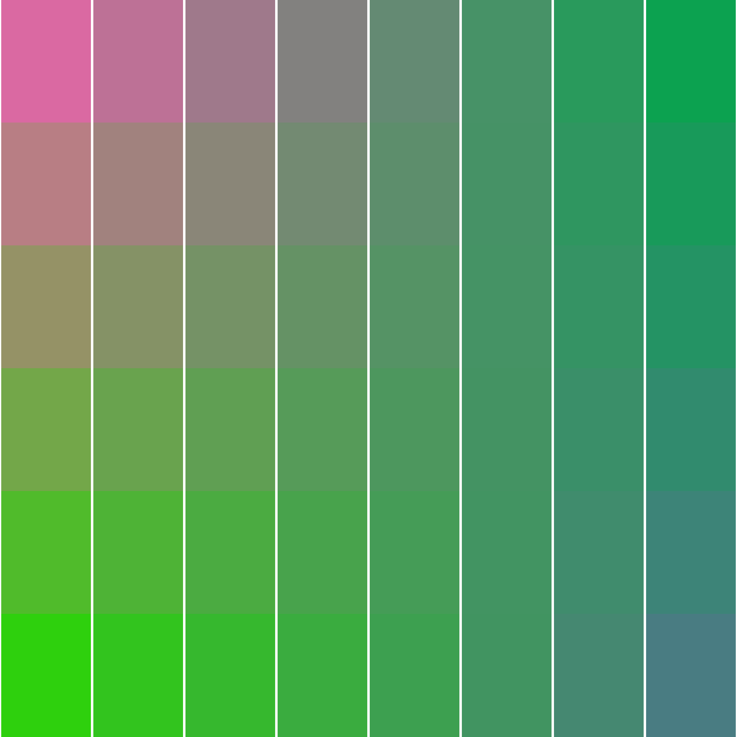 Art Blocks - Art Blocks v2 - Color Study #733 - NFT # 16000733