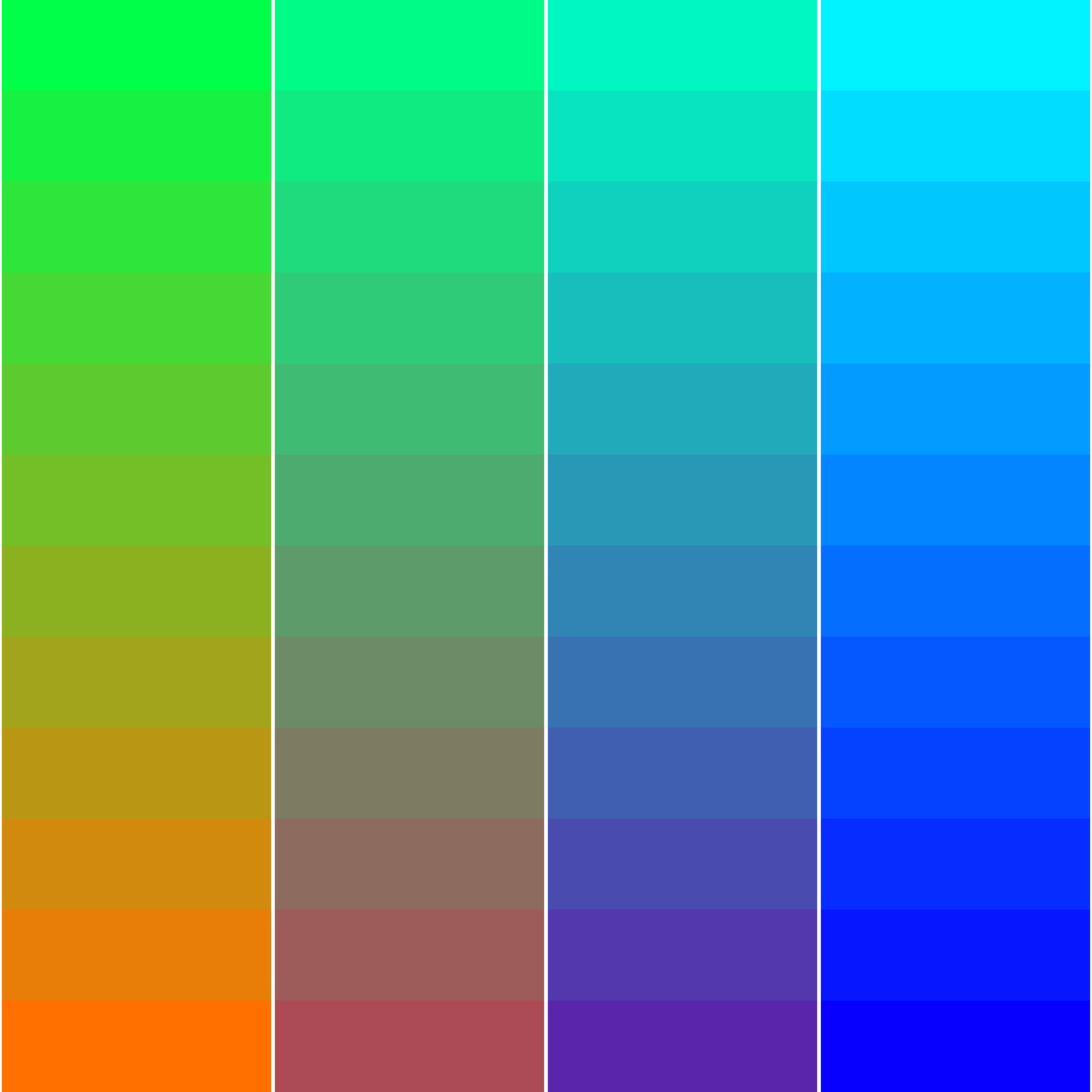 Art Blocks - Art Blocks v2 - Color Study #756 - NFT # 16000756