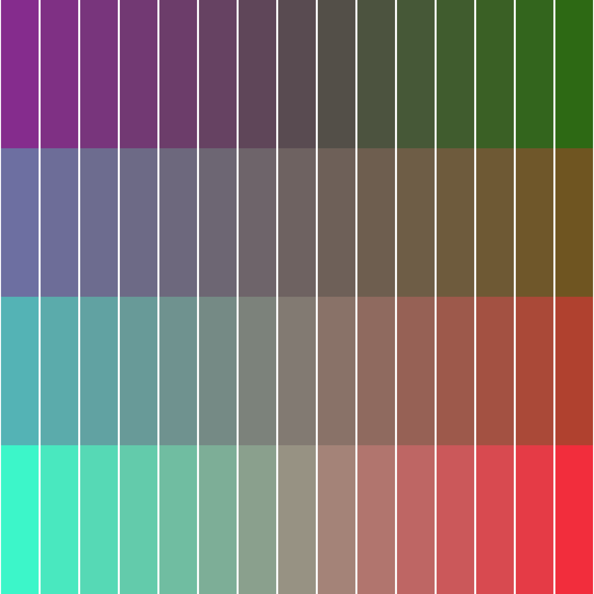 Art Blocks - Art Blocks v2 - Color Study #769 - NFT # 16000769