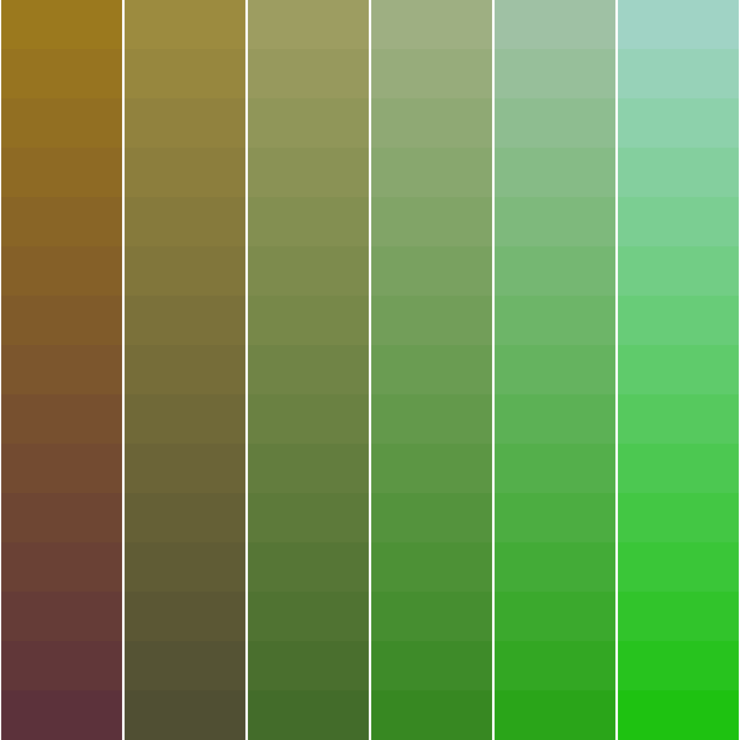 Art Blocks - Art Blocks v2 - Color Study #772 - NFT # 16000772