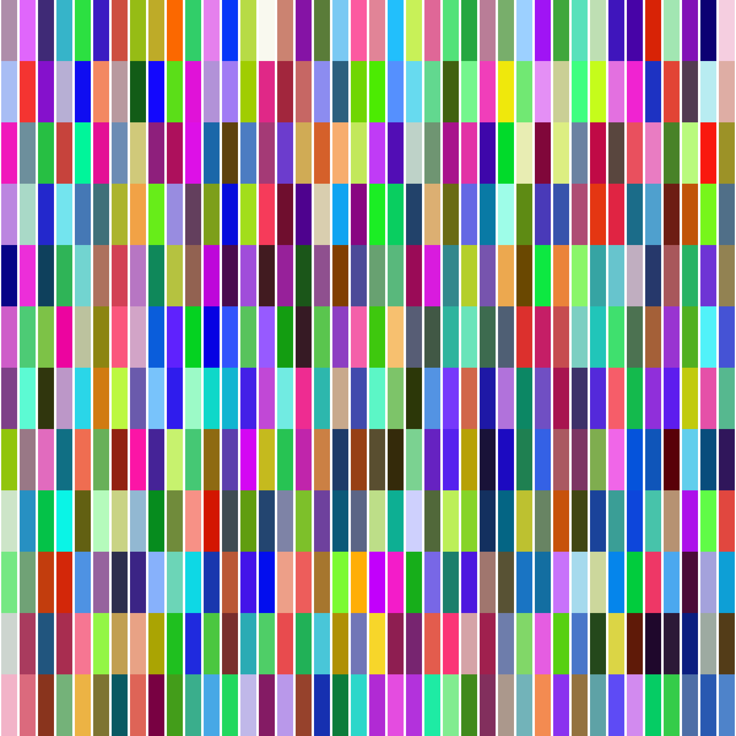 Art Blocks - Art Blocks v2 - Color Study #785 - NFT # 16000785