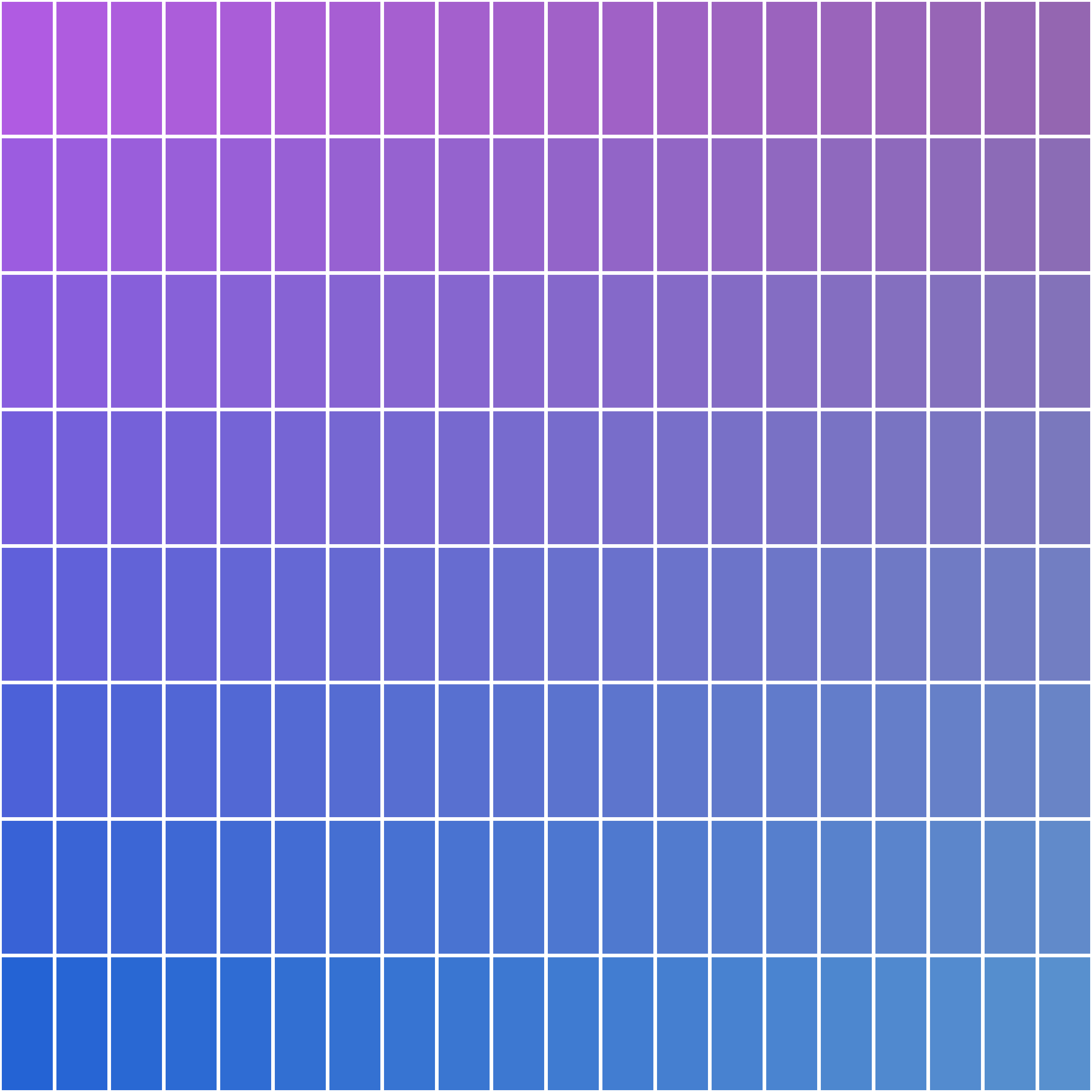 Art Blocks - Art Blocks v2 - Color Study #854 - NFT # 16000854