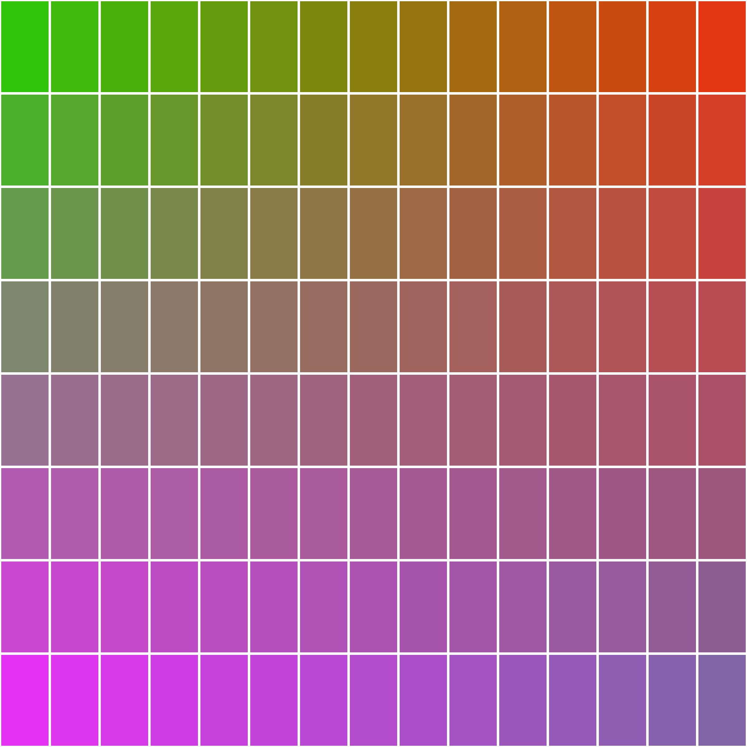 Art Blocks - Art Blocks v2 - Color Study #857 - NFT # 16000857