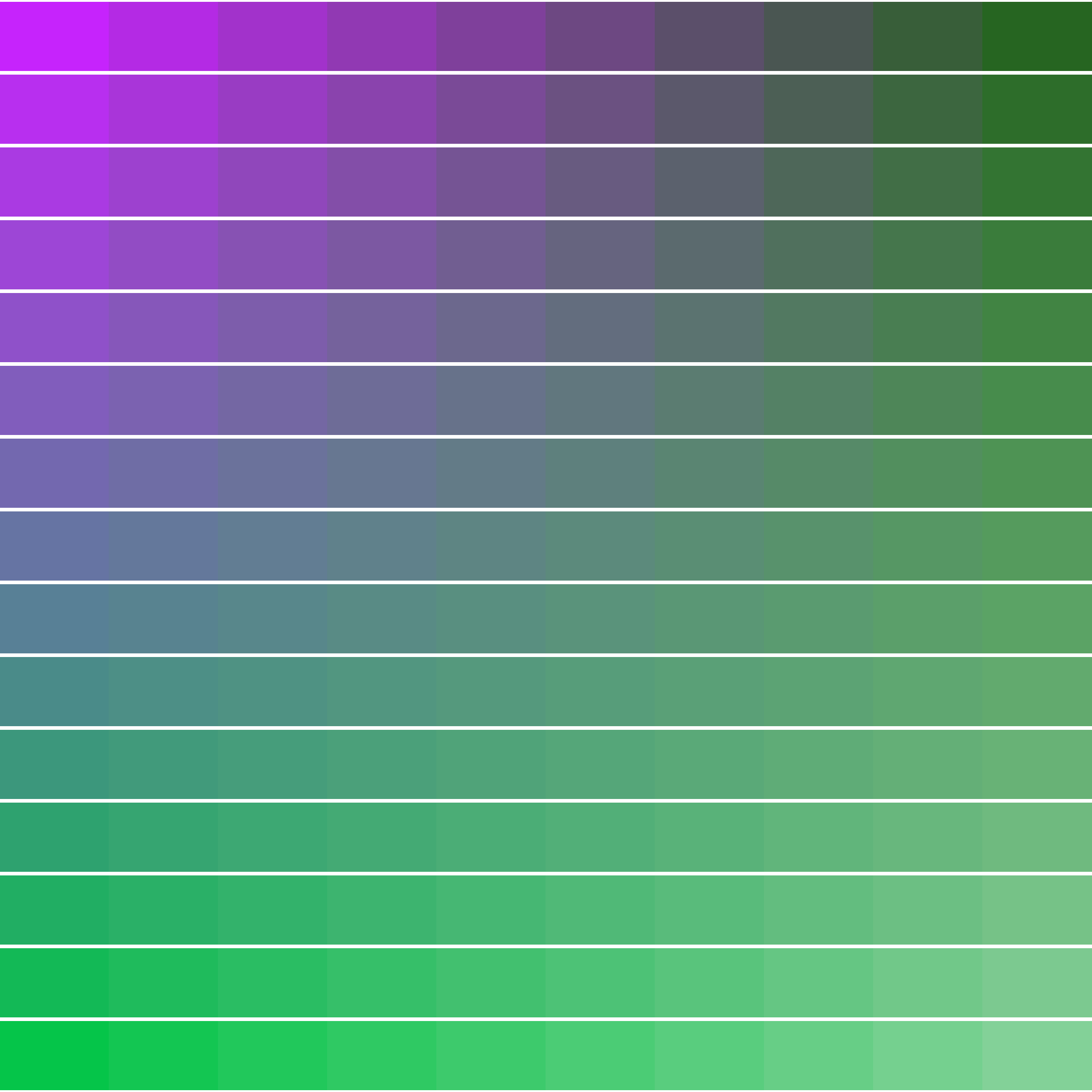 Art Blocks - Art Blocks v2 - Color Study #864 - NFT # 16000864