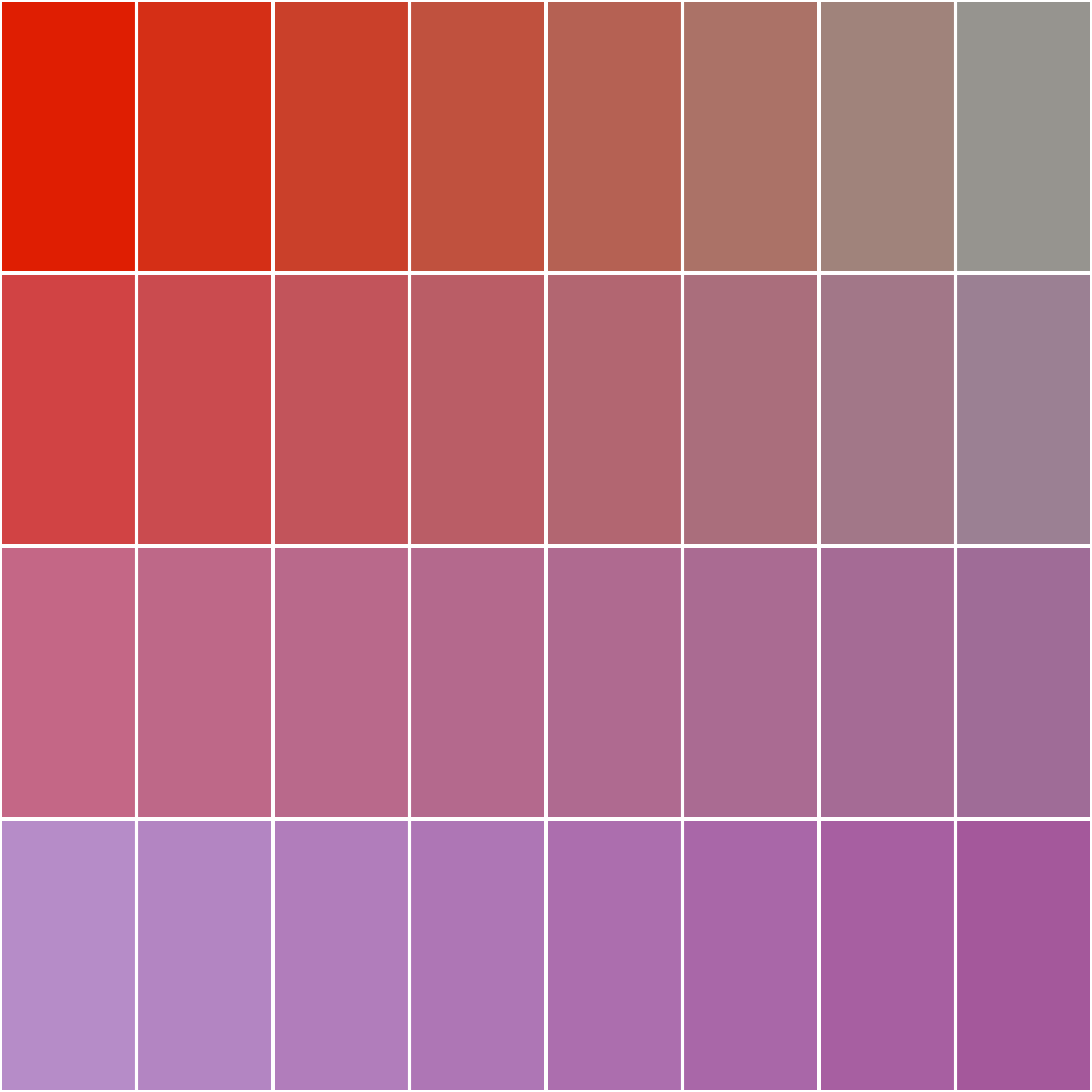 Art Blocks - Art Blocks v2 - Color Study #878 - NFT # 16000878