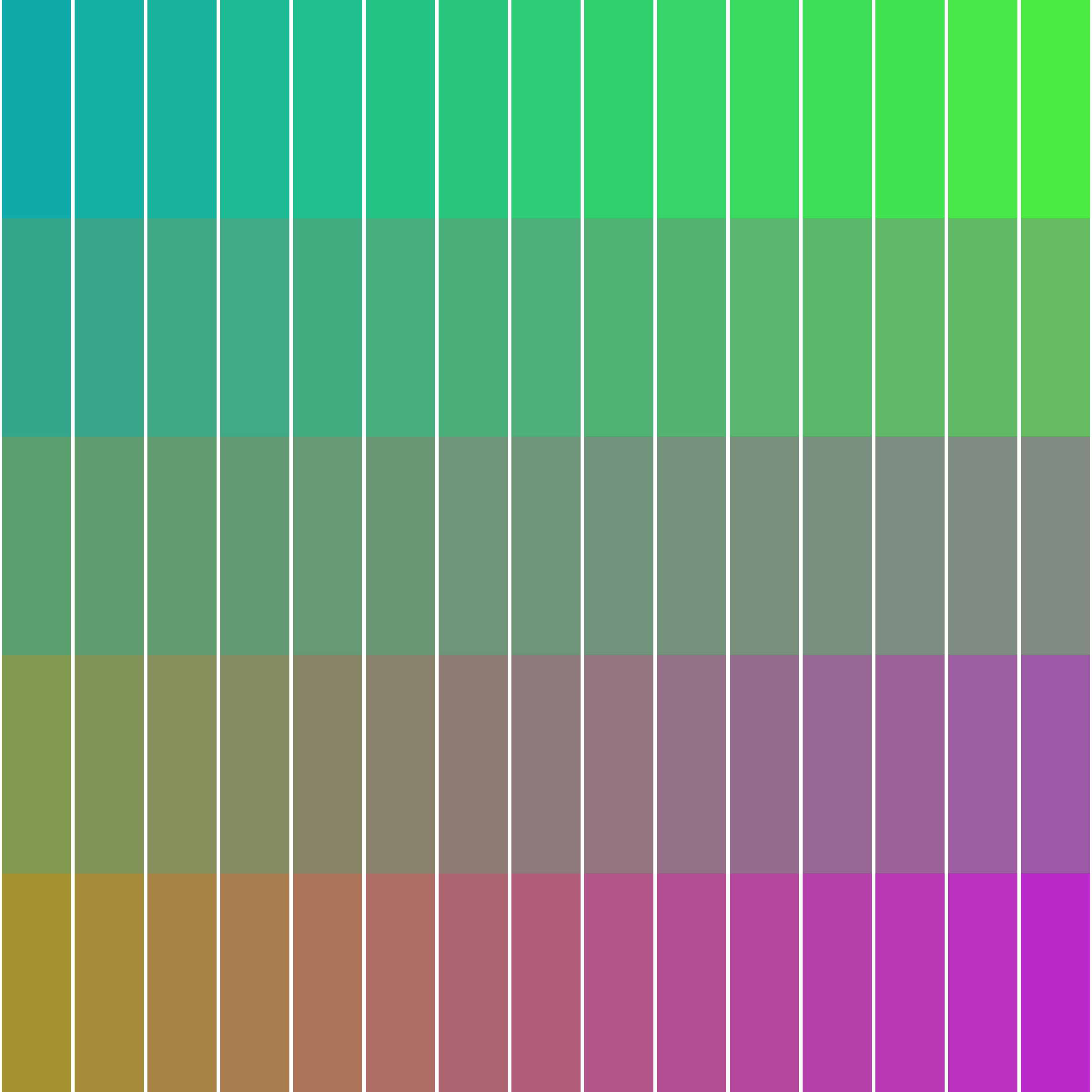 Art Blocks - Art Blocks v2 - Color Study #896 - NFT # 16000896