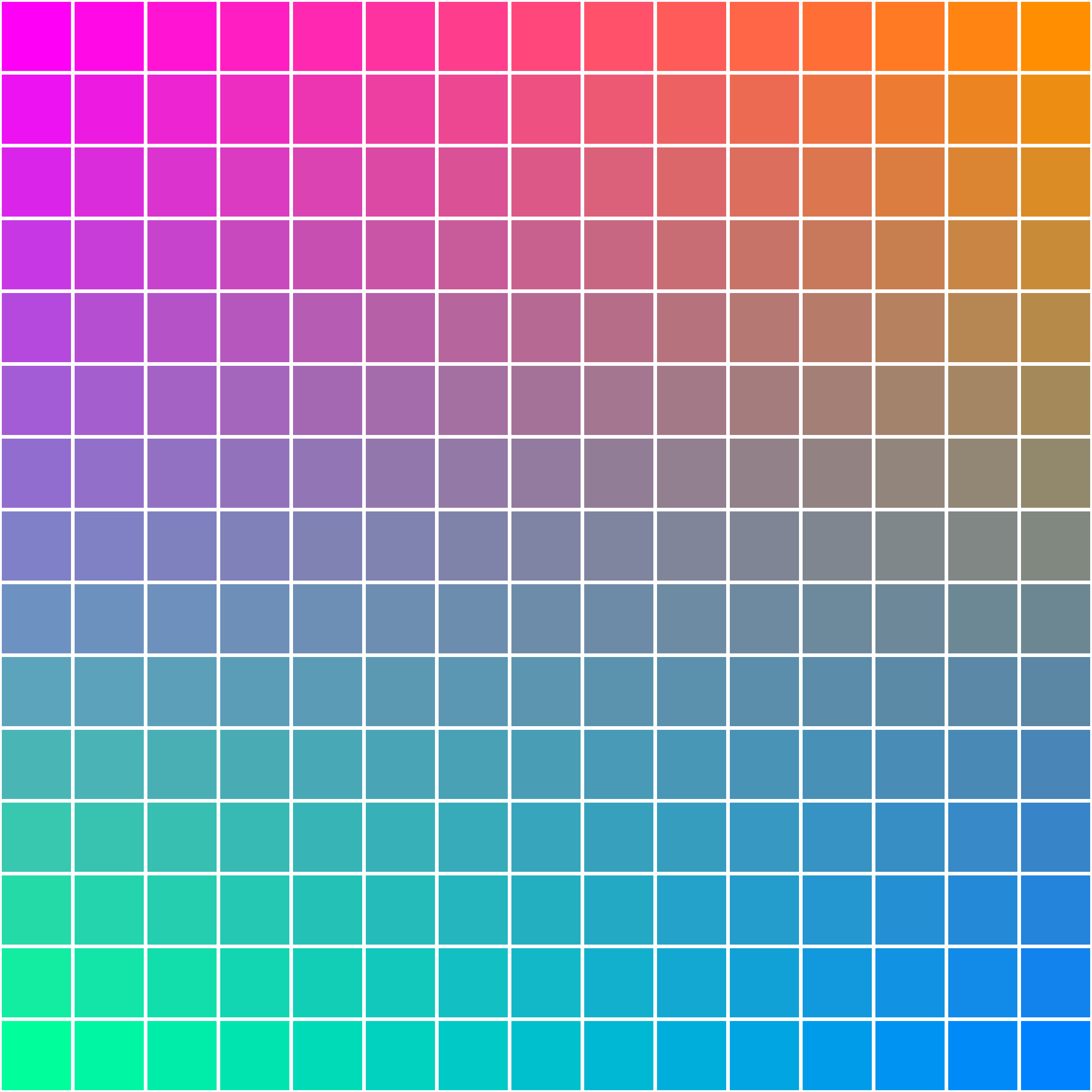 Art Blocks - Art Blocks v2 - Color Study #930 - NFT # 16000930