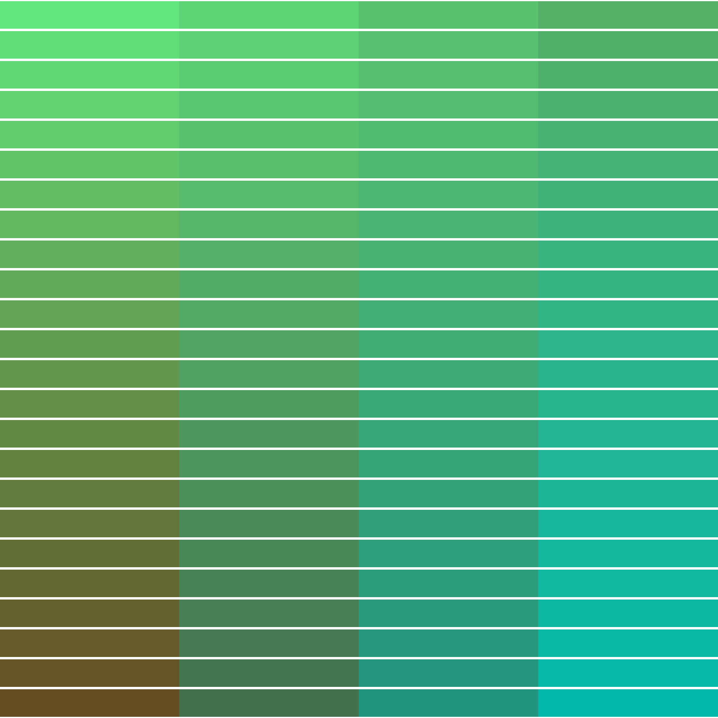Art Blocks - Art Blocks v2 - Color Study #975 - NFT # 16000975