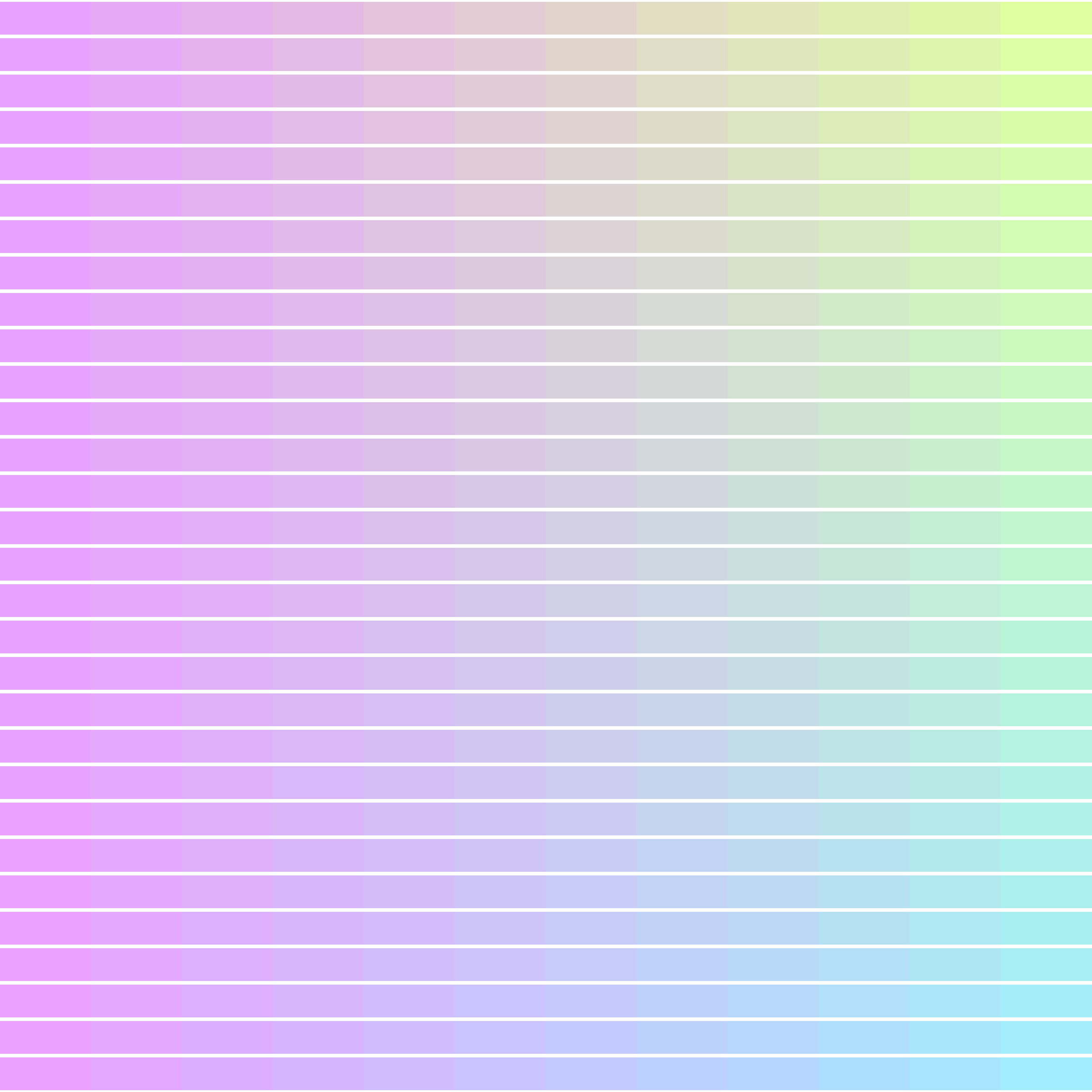 Art Blocks - Art Blocks v2 - Color Study #980 - NFT # 16000980