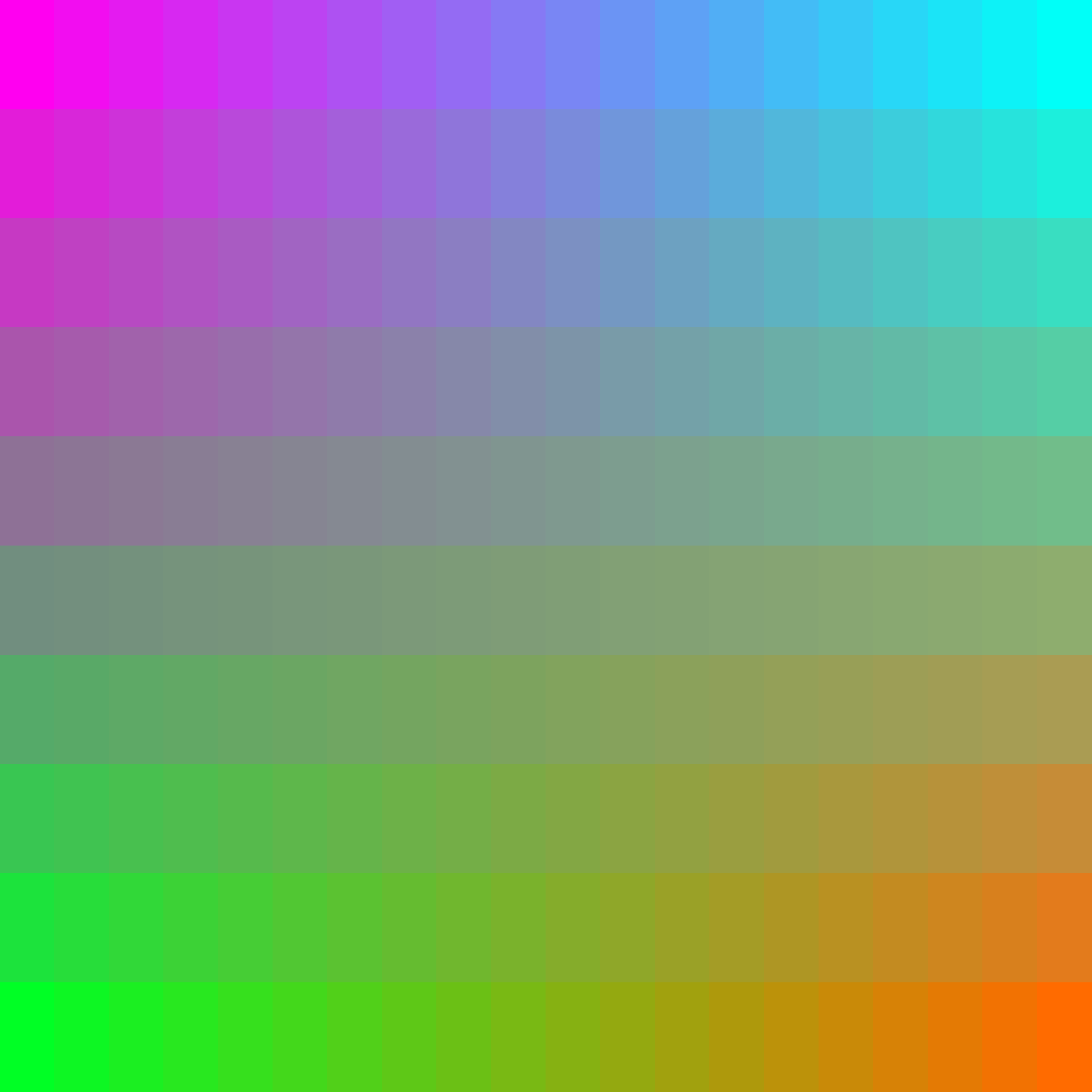 Art Blocks - Art Blocks v2 - Color Study #981 - NFT # 16000981