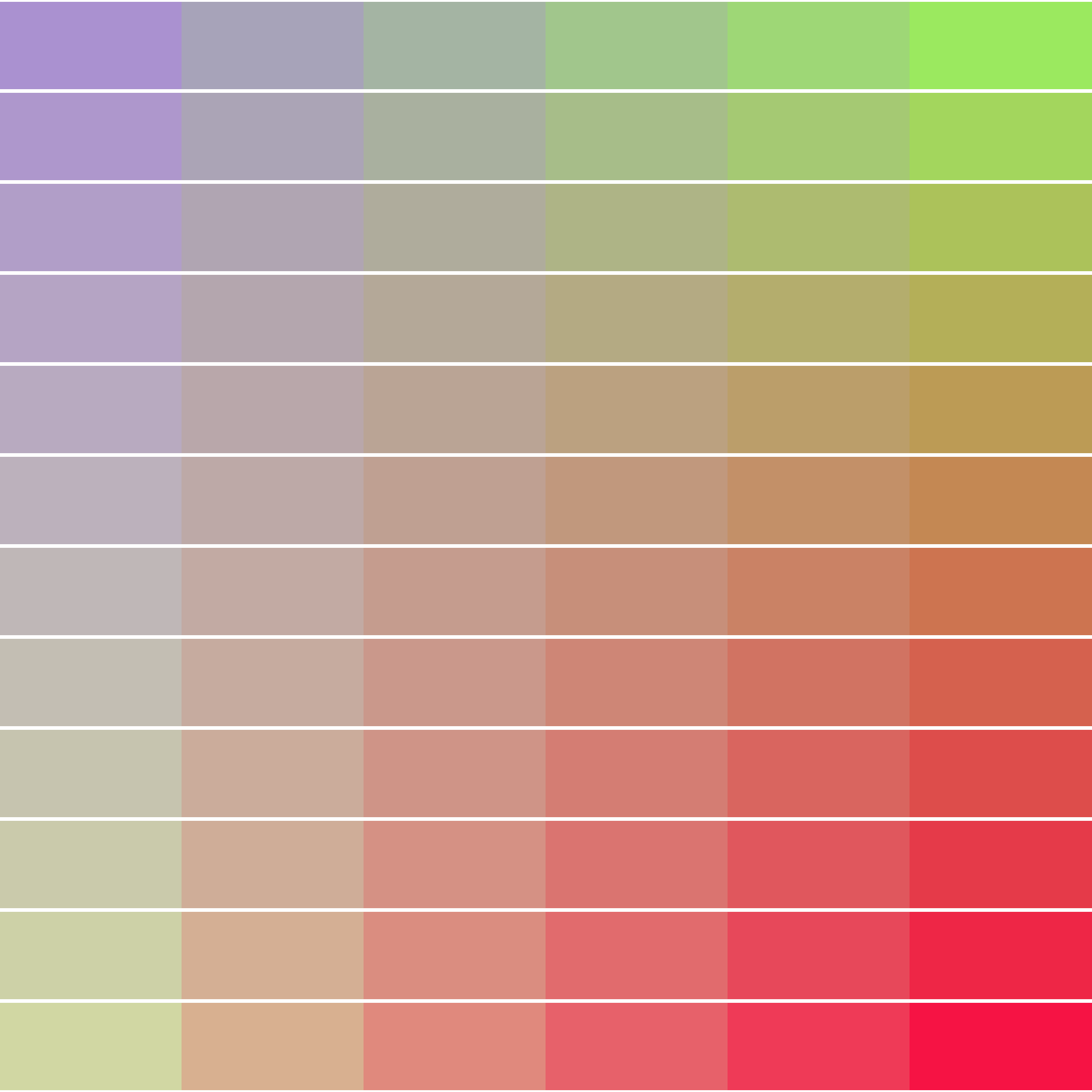 Art Blocks - Art Blocks v2 - Color Study #989 - NFT # 16000989