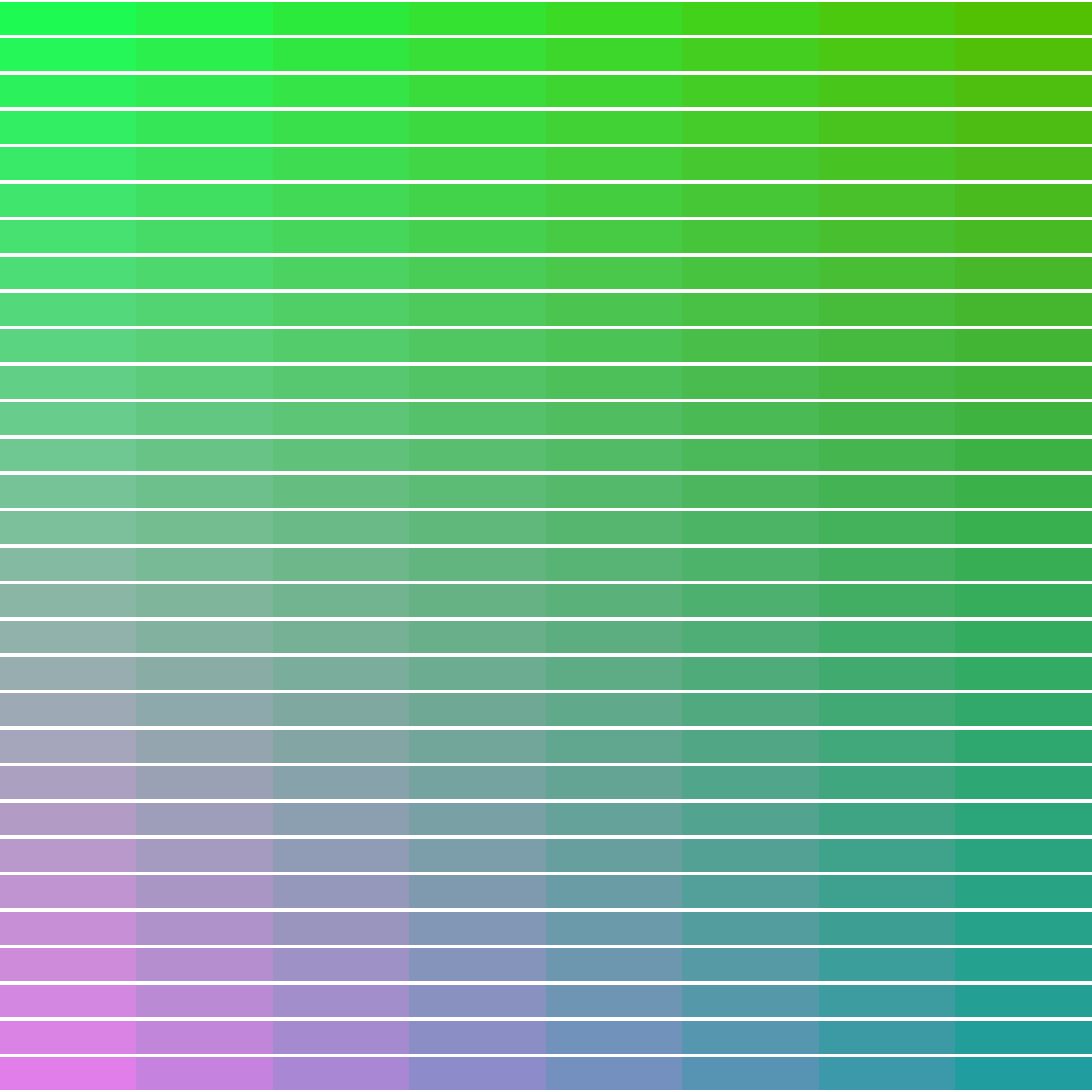 Art Blocks - Art Blocks v2 - Color Study #1017 - NFT # 16001017