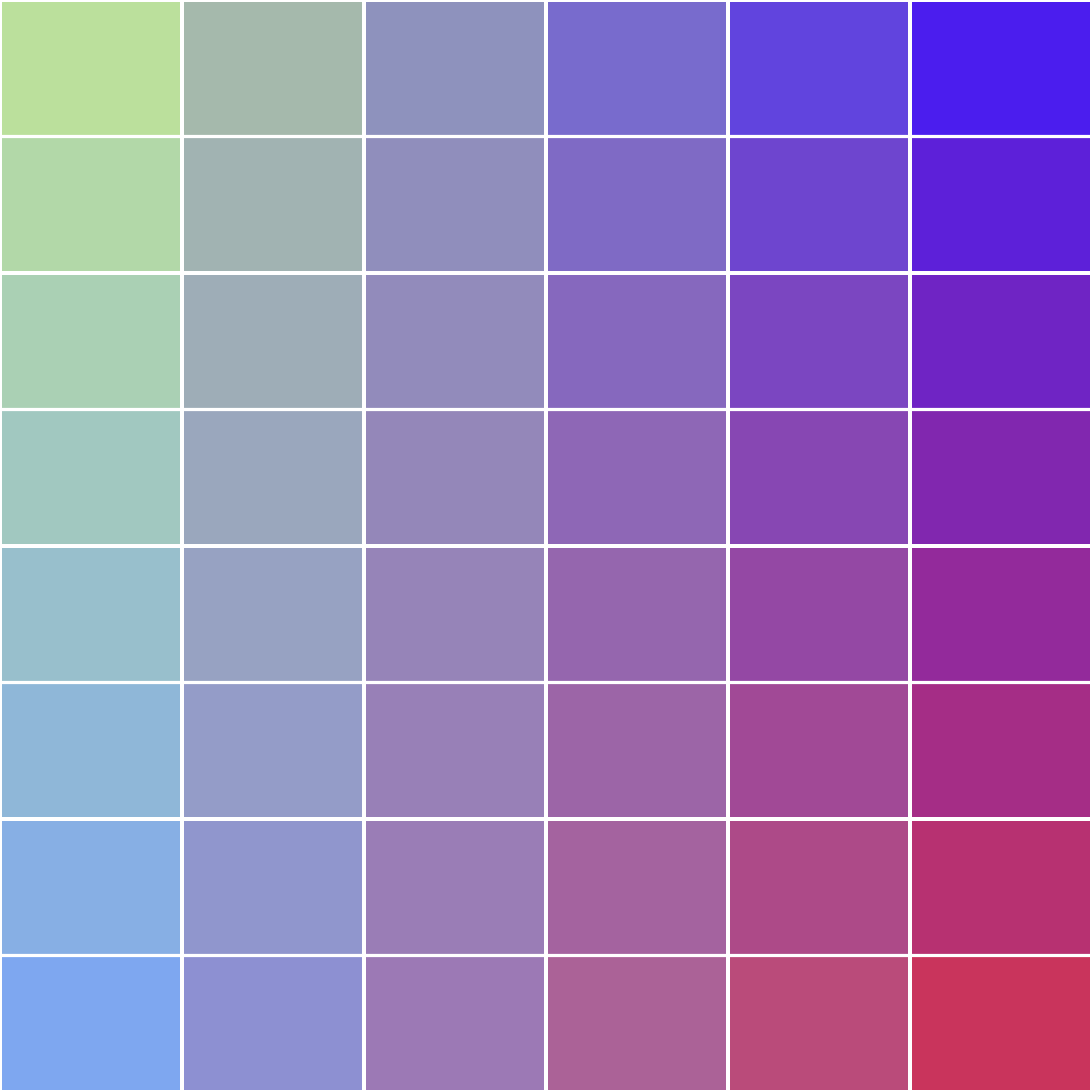 Art Blocks - Art Blocks v2 - Color Study #1049 - NFT # 16001049