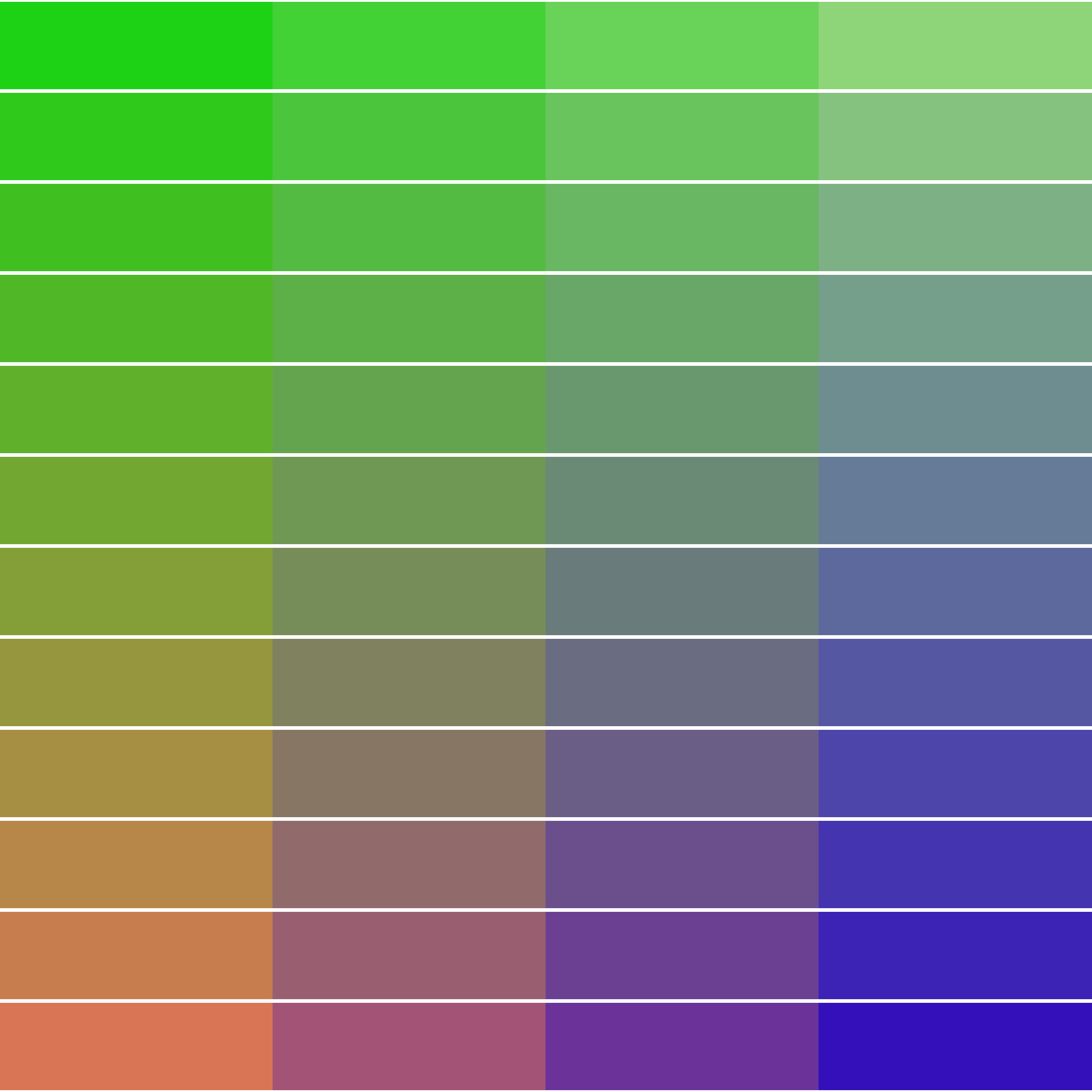 Art Blocks - Art Blocks v2 - Color Study #1056 - NFT # 16001056