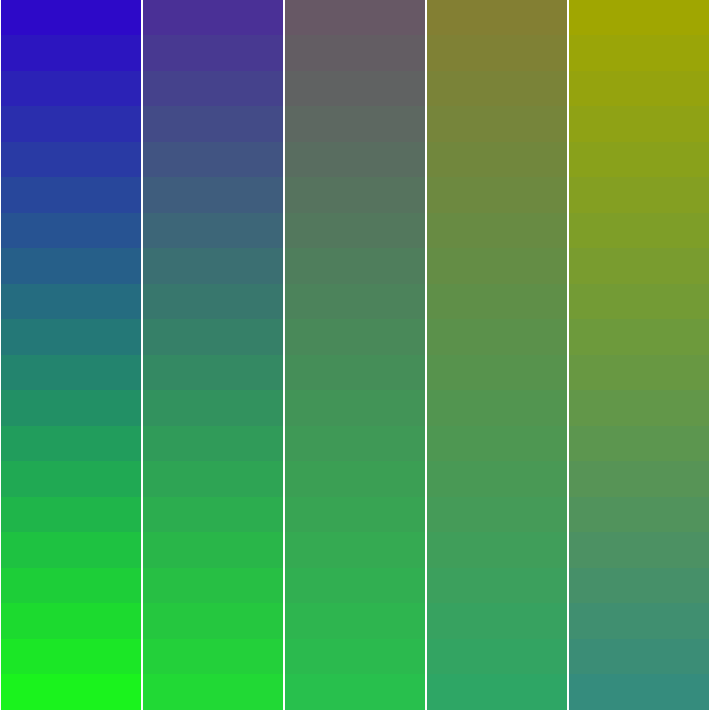 Art Blocks - Art Blocks v2 - Color Study #1096 - NFT # 16001096