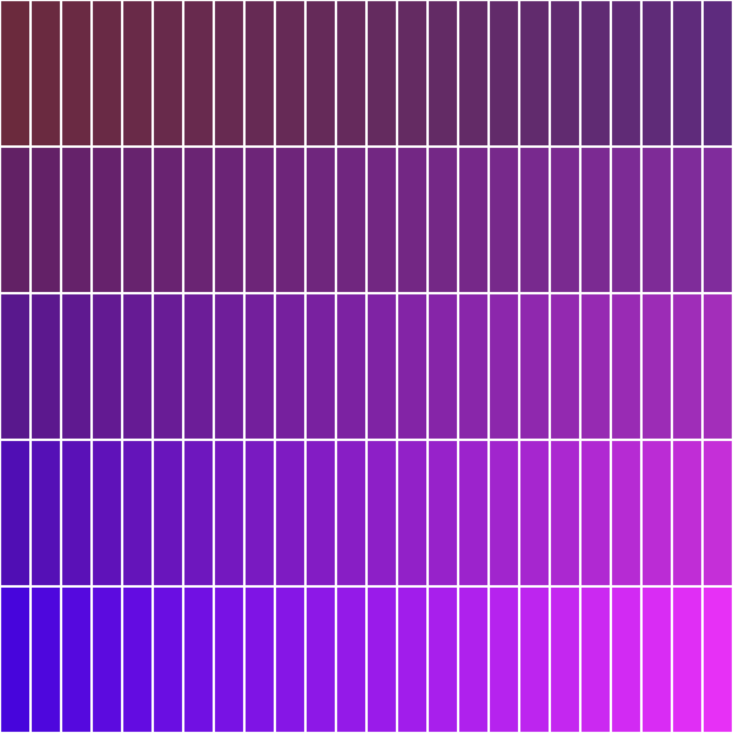 Art Blocks - Art Blocks v2 - Color Study #1104 - NFT # 16001104