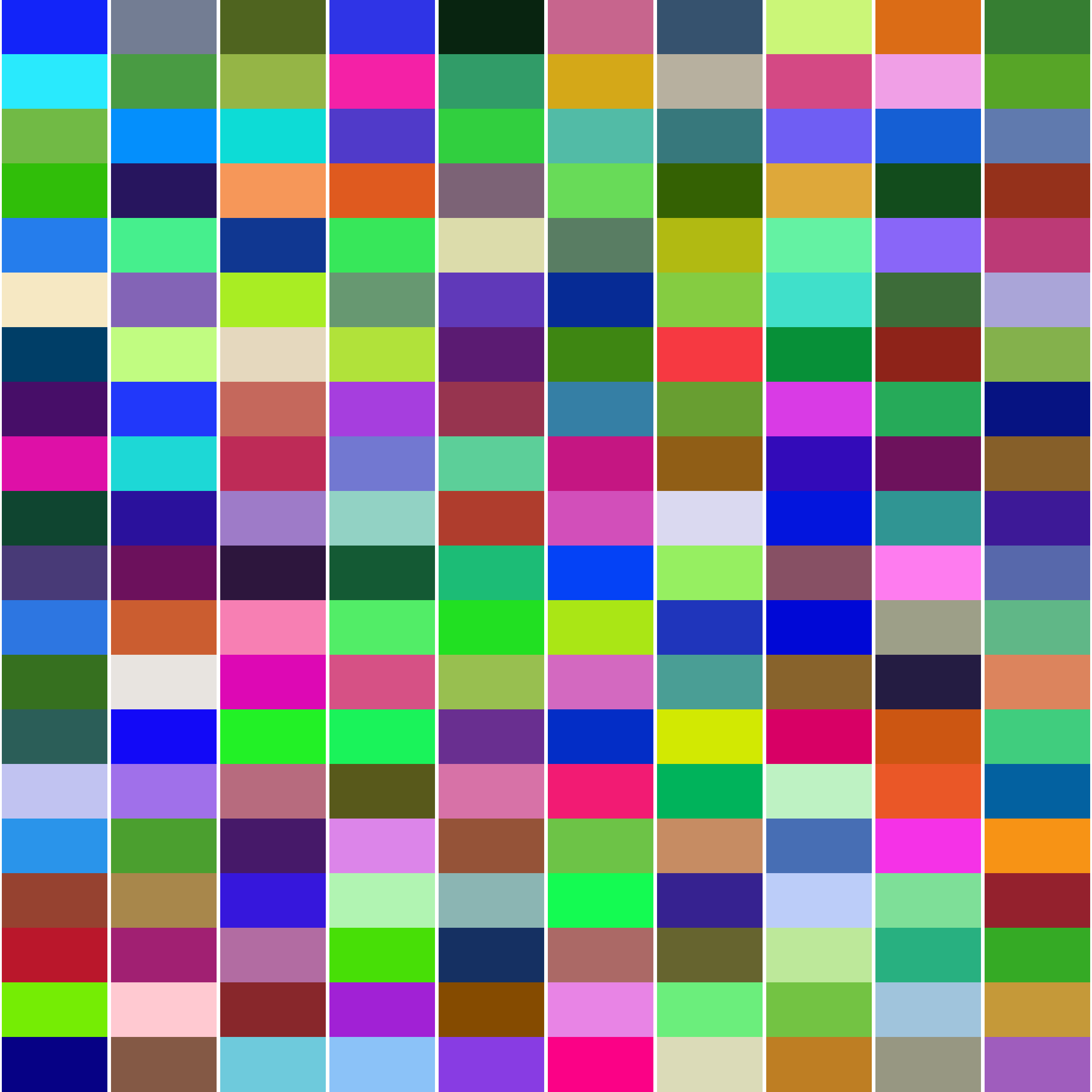 Art Blocks - Art Blocks v2 - Color Study #1107 - NFT # 16001107