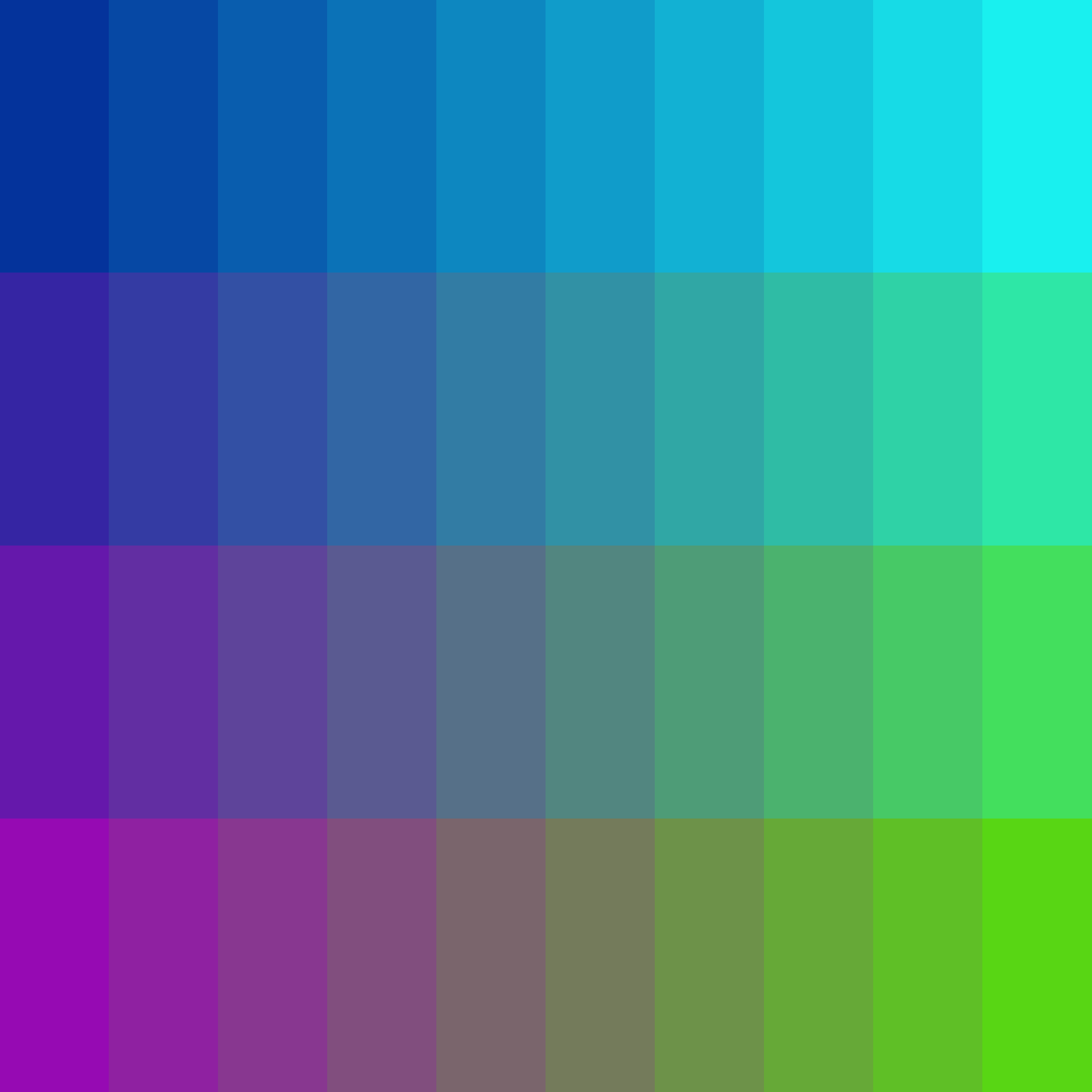 Art Blocks - Art Blocks v2 - Color Study #1117 - NFT # 16001117