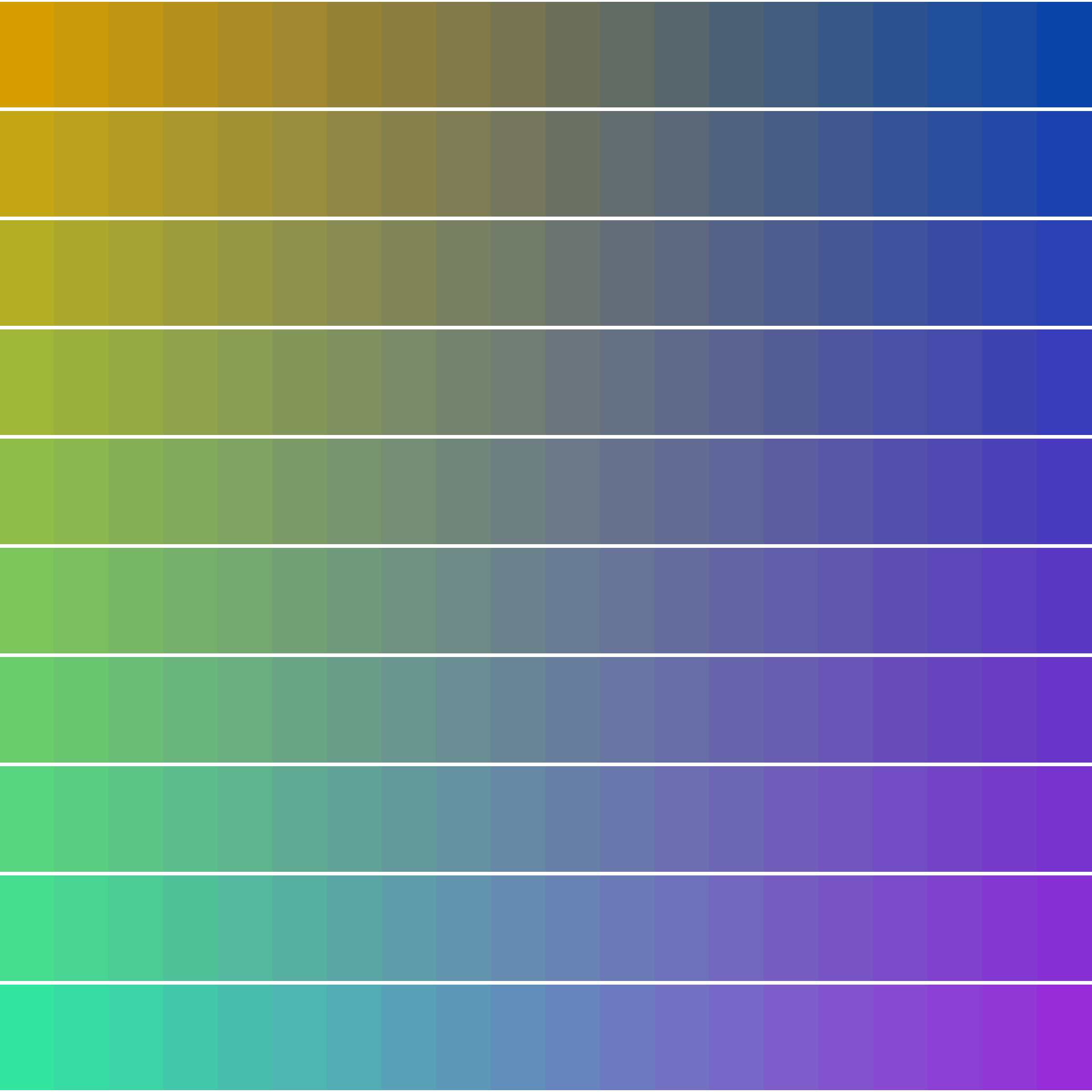 Art Blocks - Art Blocks v2 - Color Study #1159 - NFT # 16001159