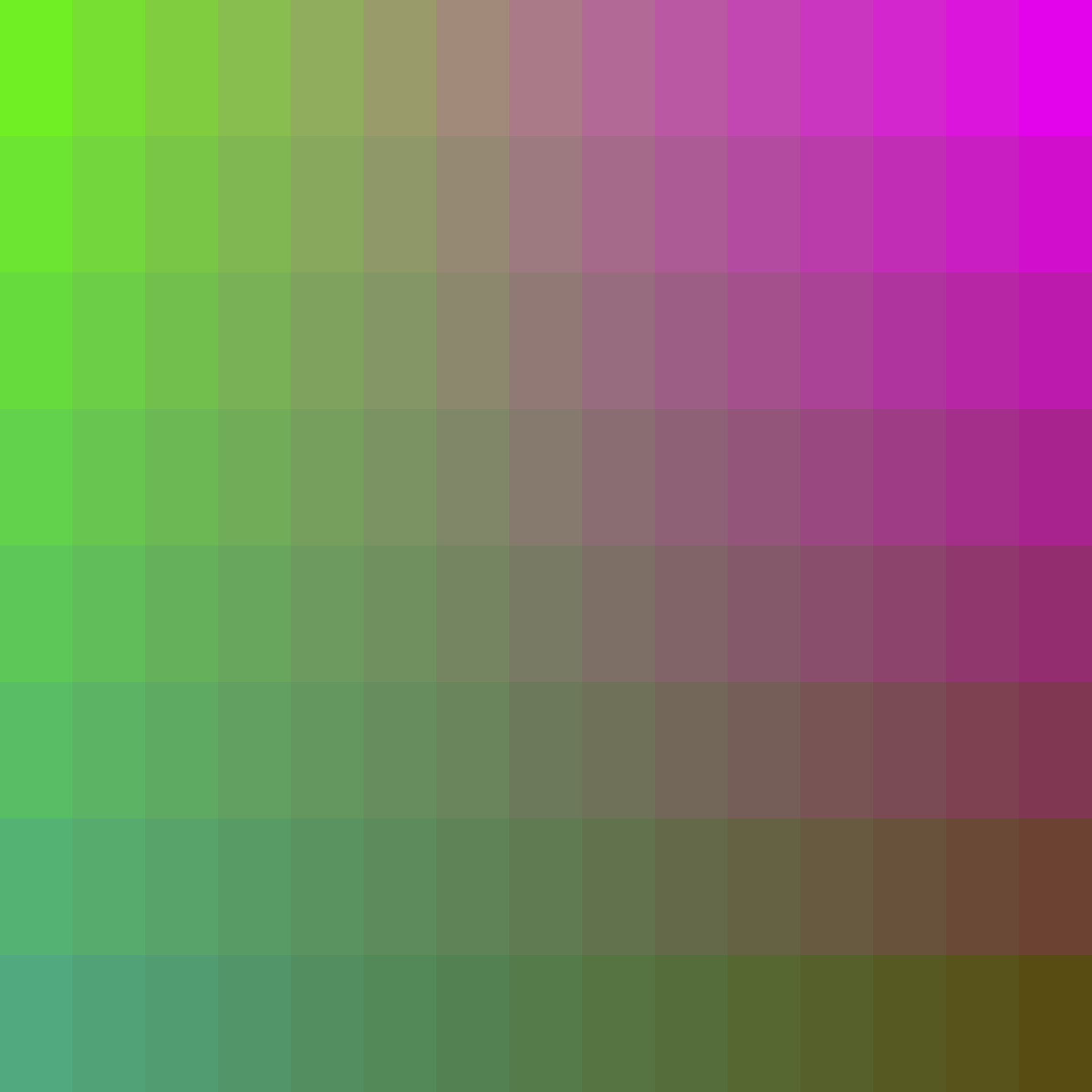 Art Blocks - Art Blocks v2 - Color Study #1164 - NFT # 16001164