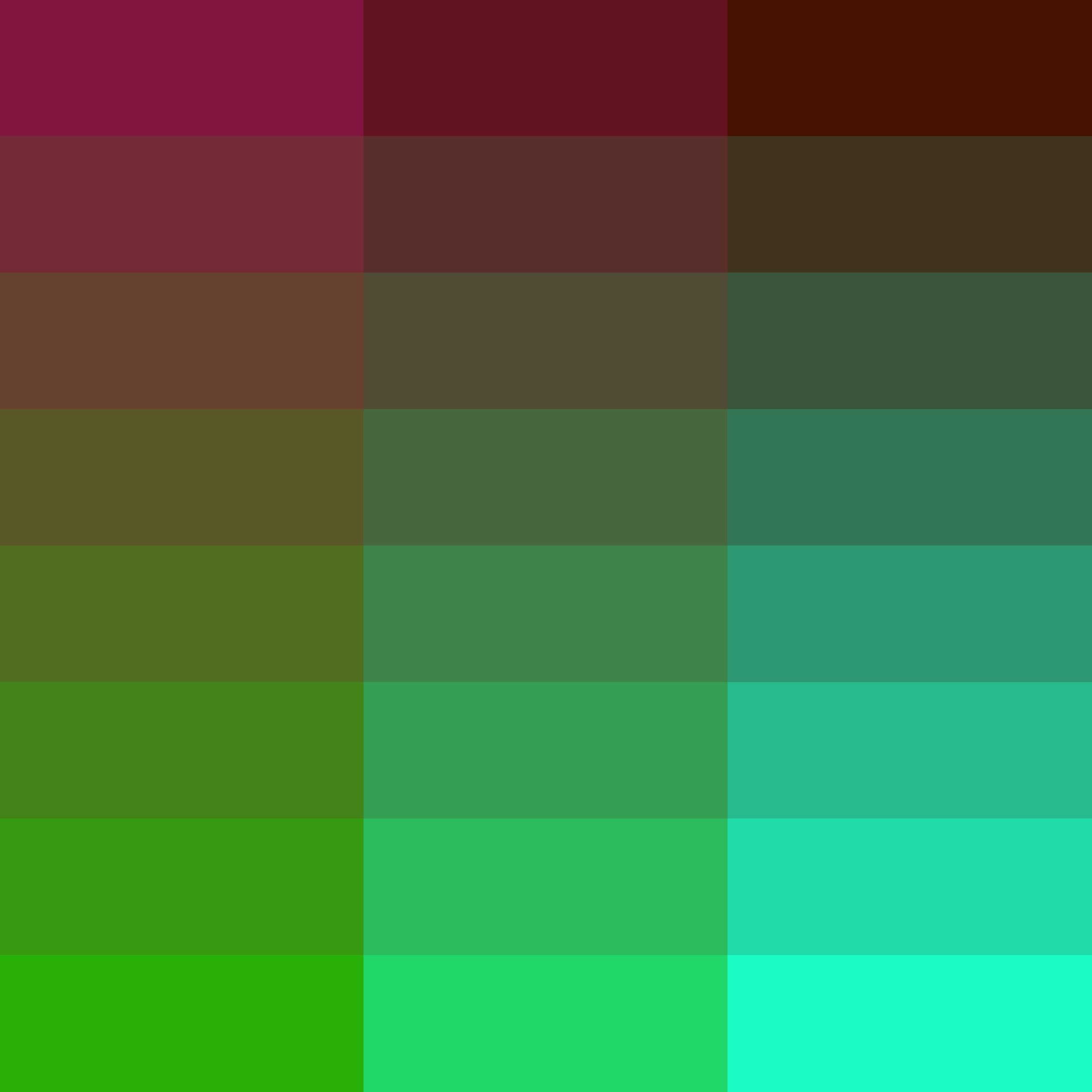 Art Blocks - Art Blocks v2 - Color Study #1167 - NFT # 16001167