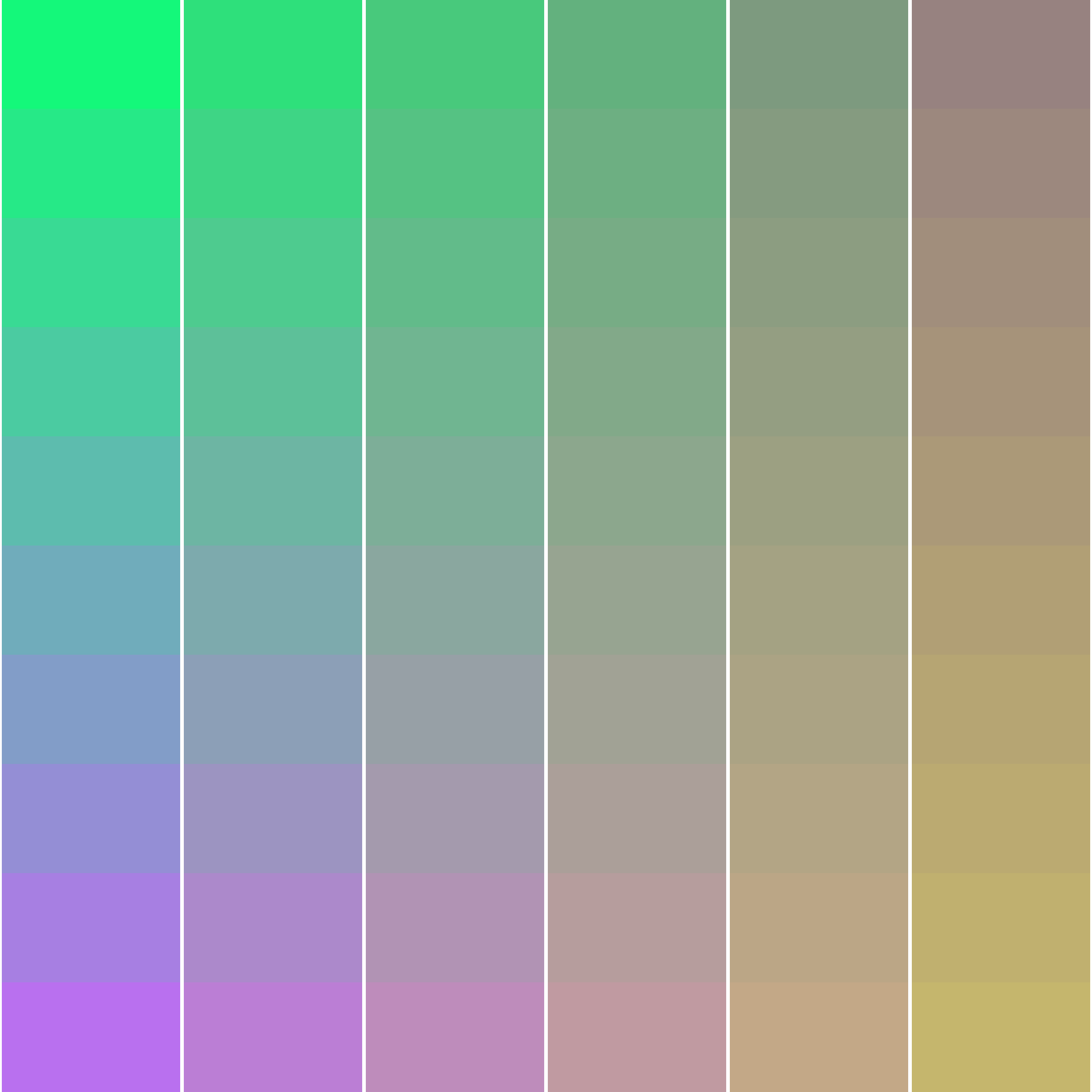 Art Blocks - Art Blocks v2 - Color Study #1171 - NFT # 16001171