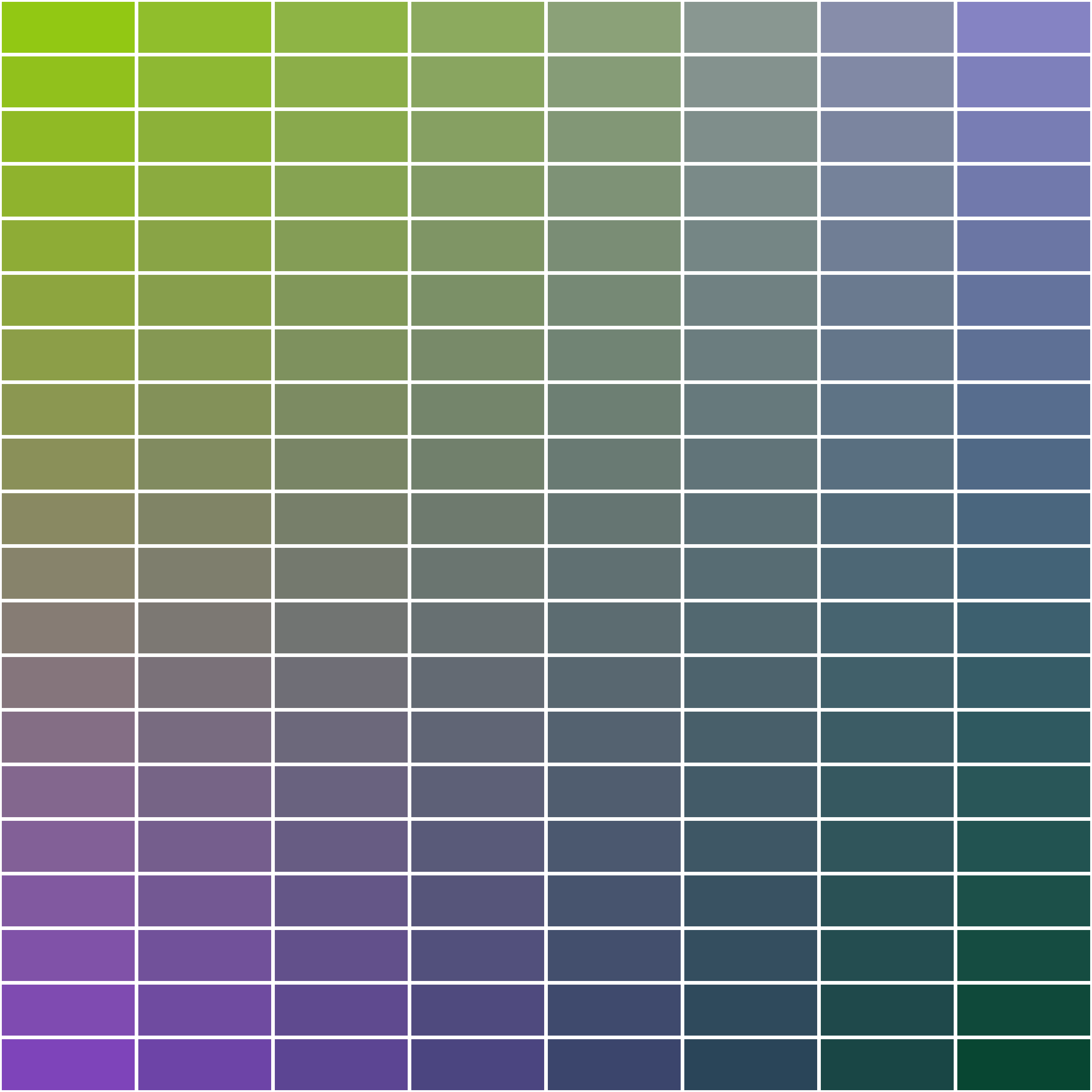 Art Blocks - Art Blocks v2 - Color Study #1173 - NFT # 16001173