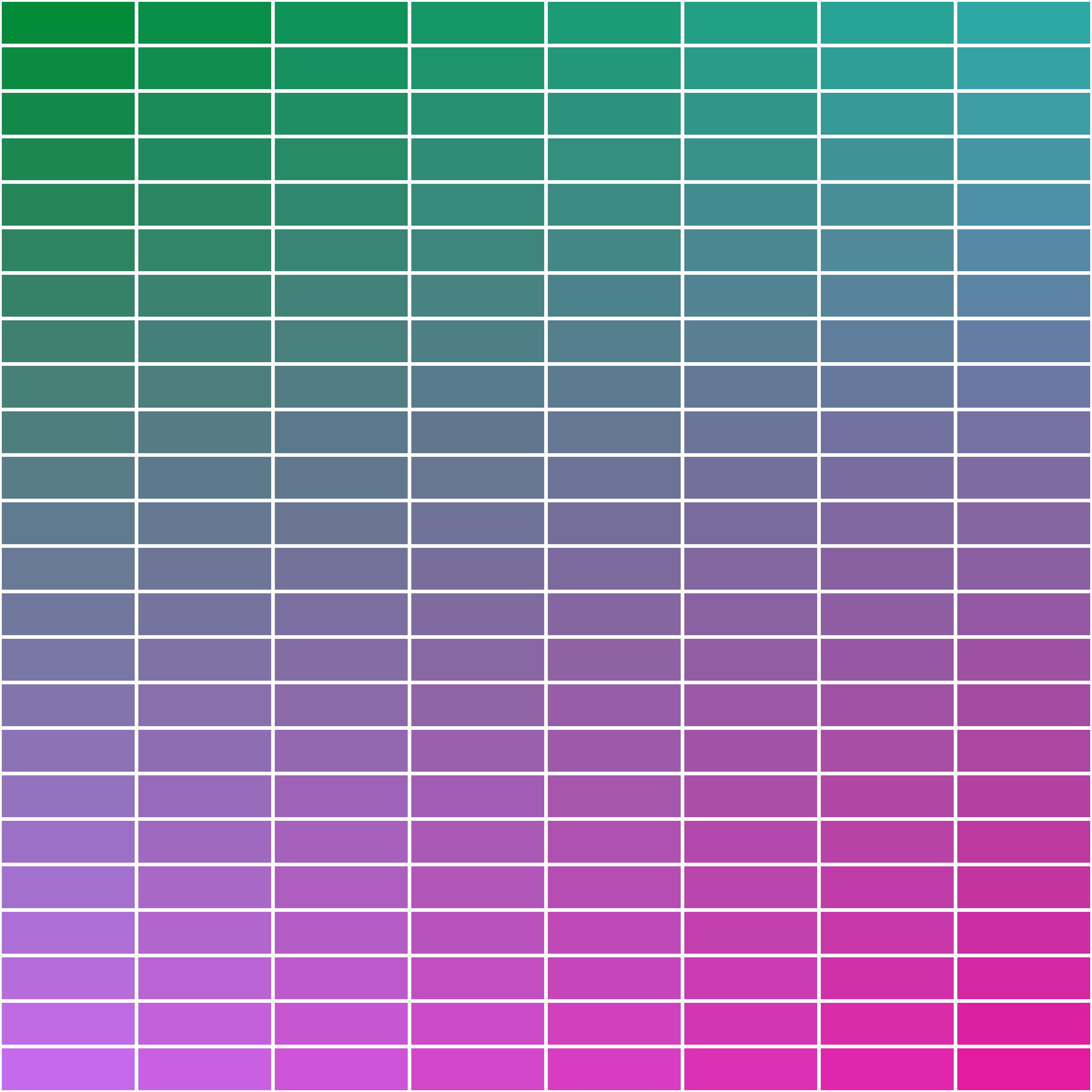 Art Blocks - Art Blocks v2 - Color Study #1184 - NFT # 16001184